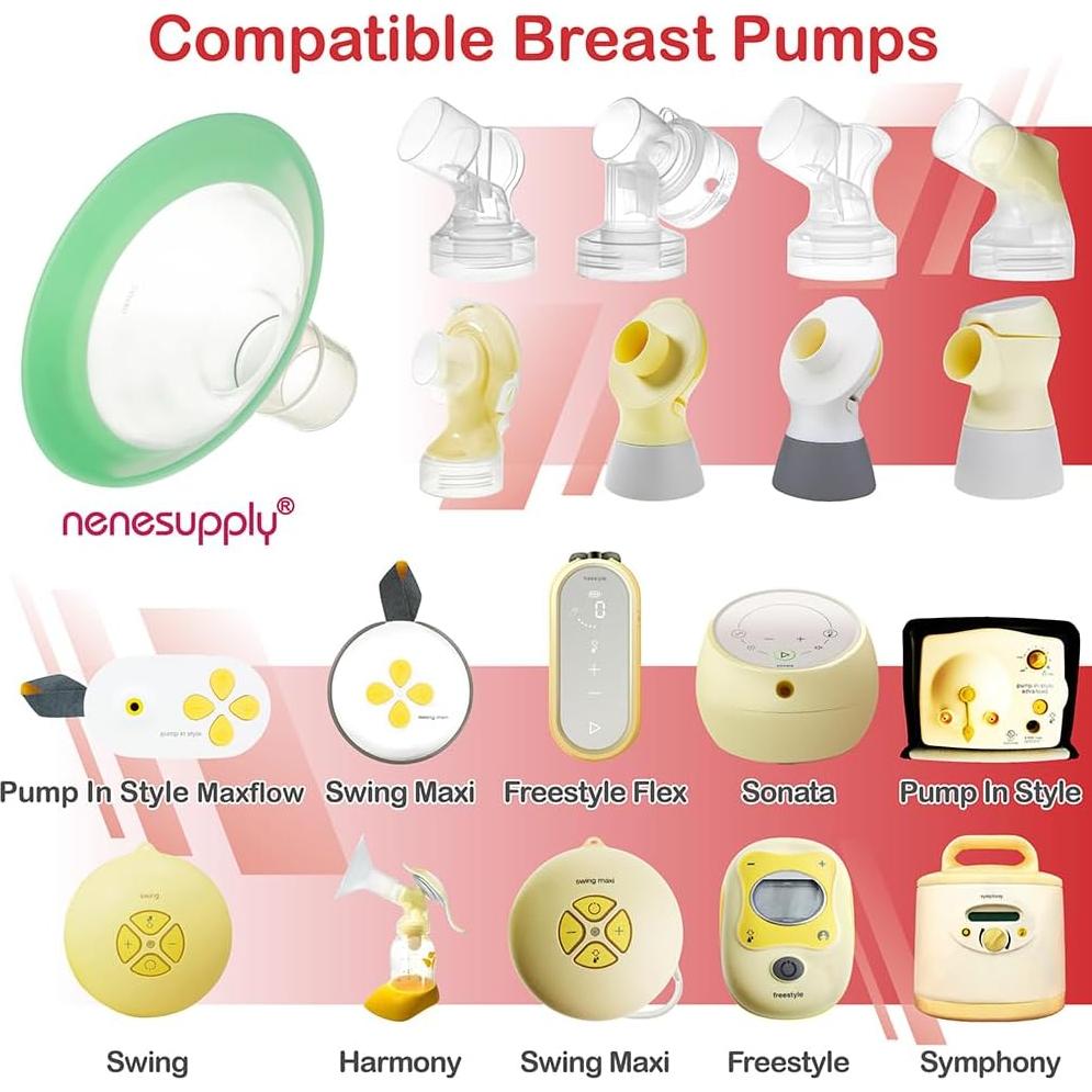 Nenesupply Inserciones de Brida 15mm y Bridas 24mm para Extractores