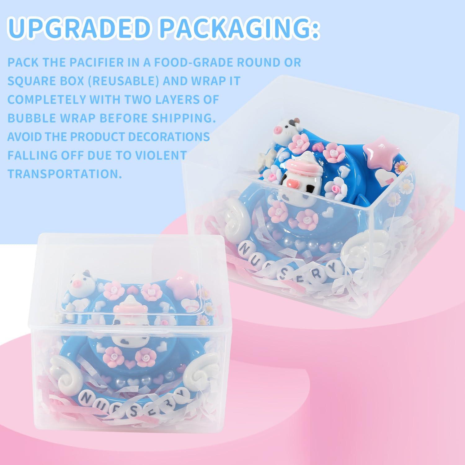 Chupete Adulto CutiePlusU DIY Silicona Libre BPA Azul