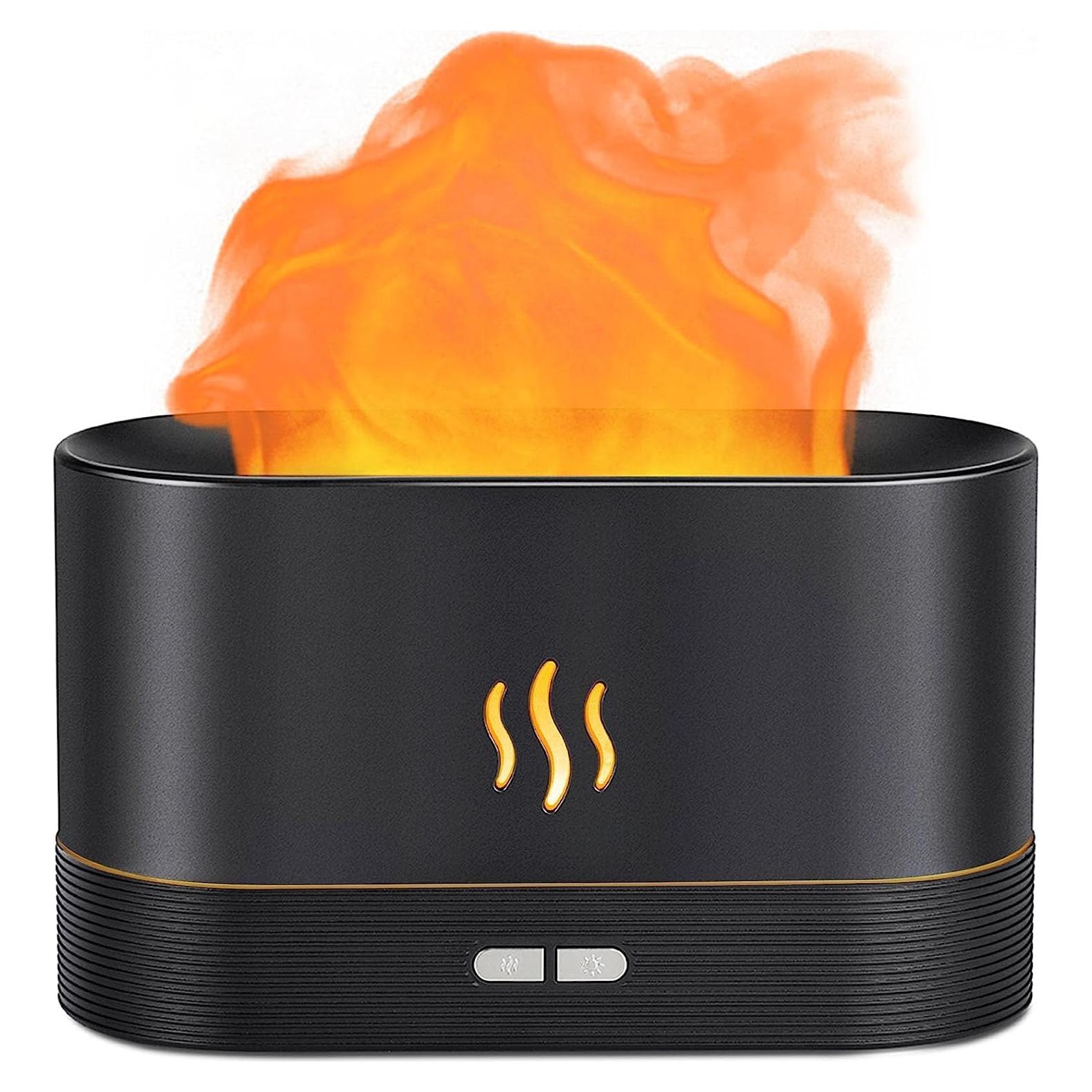 Difusor de Aroma Aegci A-F503 180ml Negro con Luz LED