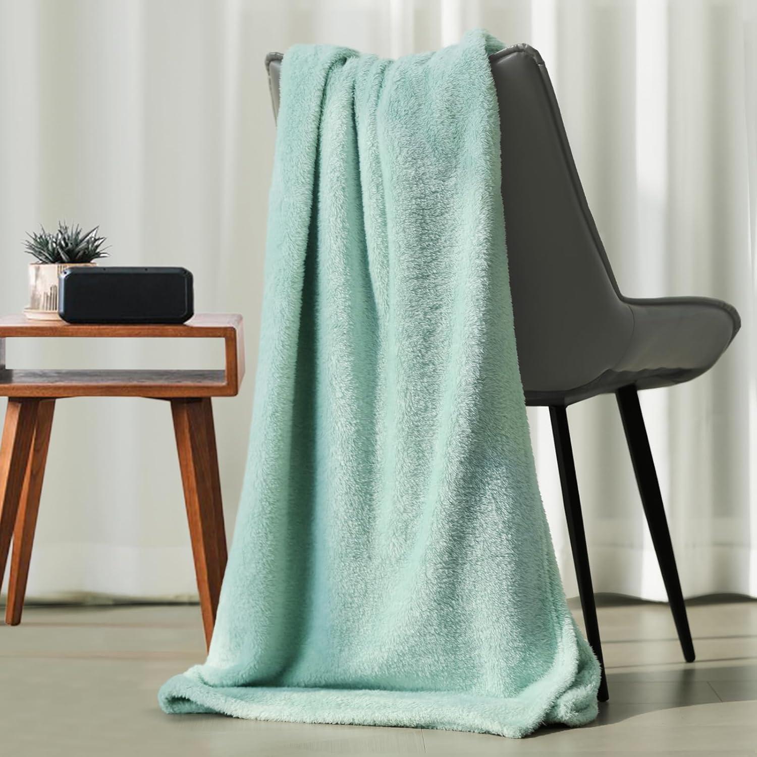 Manta de Sofá Felesha Fingal 101.6x127 cm Aqua Suave