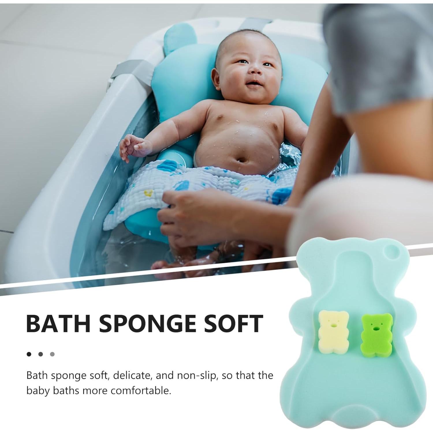 Cojín de Baño Totority para Bebés Verde Claro 50x30 cm