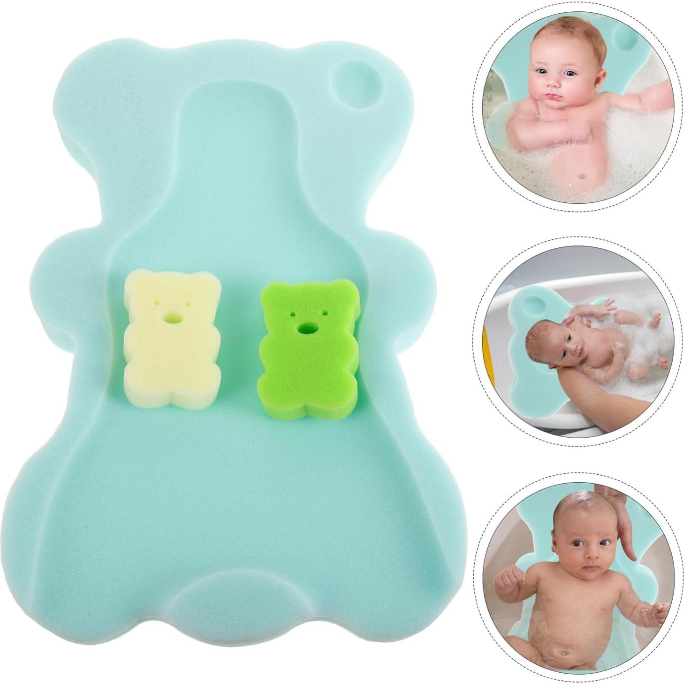 Cojín de Baño Totority para Bebés Verde Claro 50x30 cm