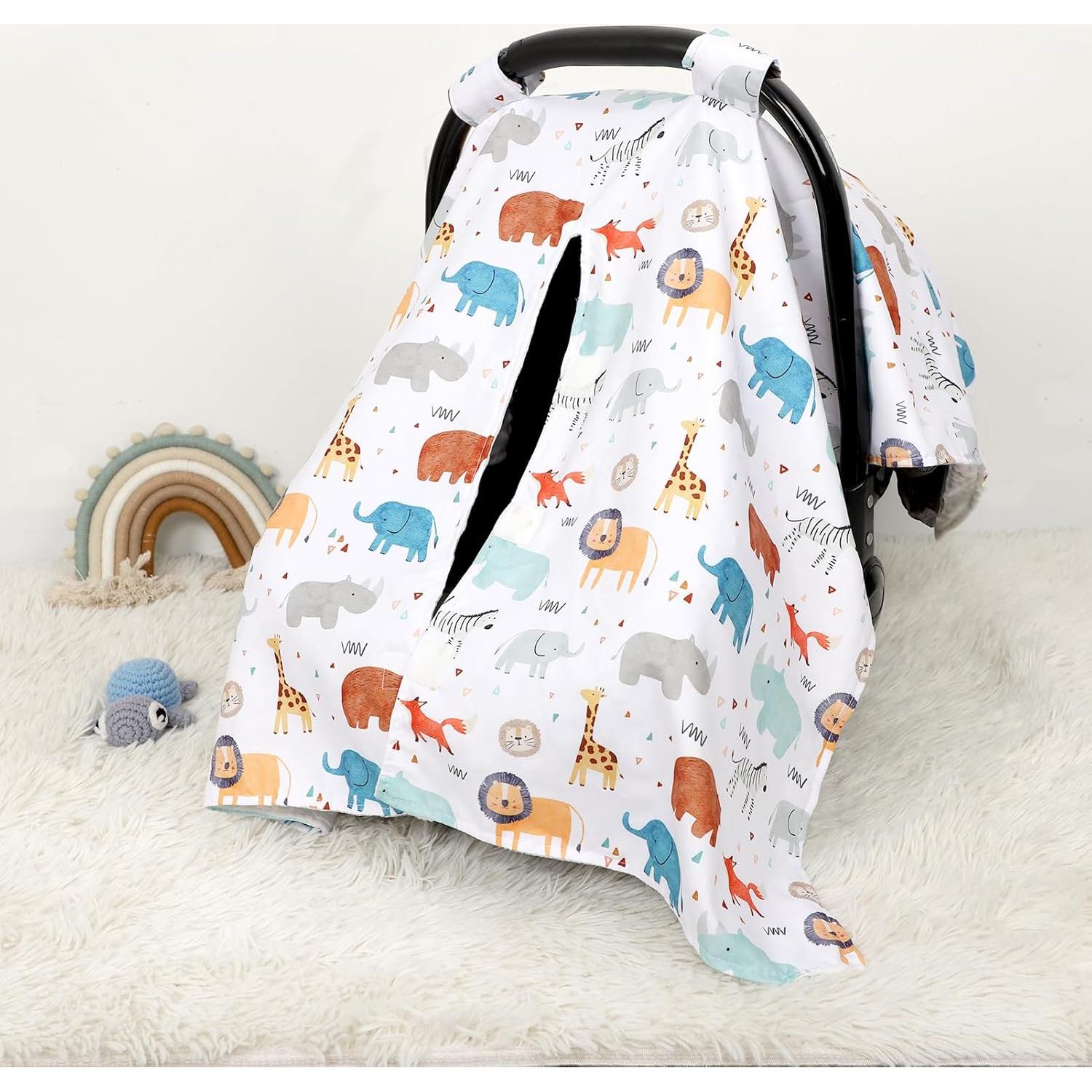 Funda de Asiento de Coche Man Fai Sky para Bebé Animales