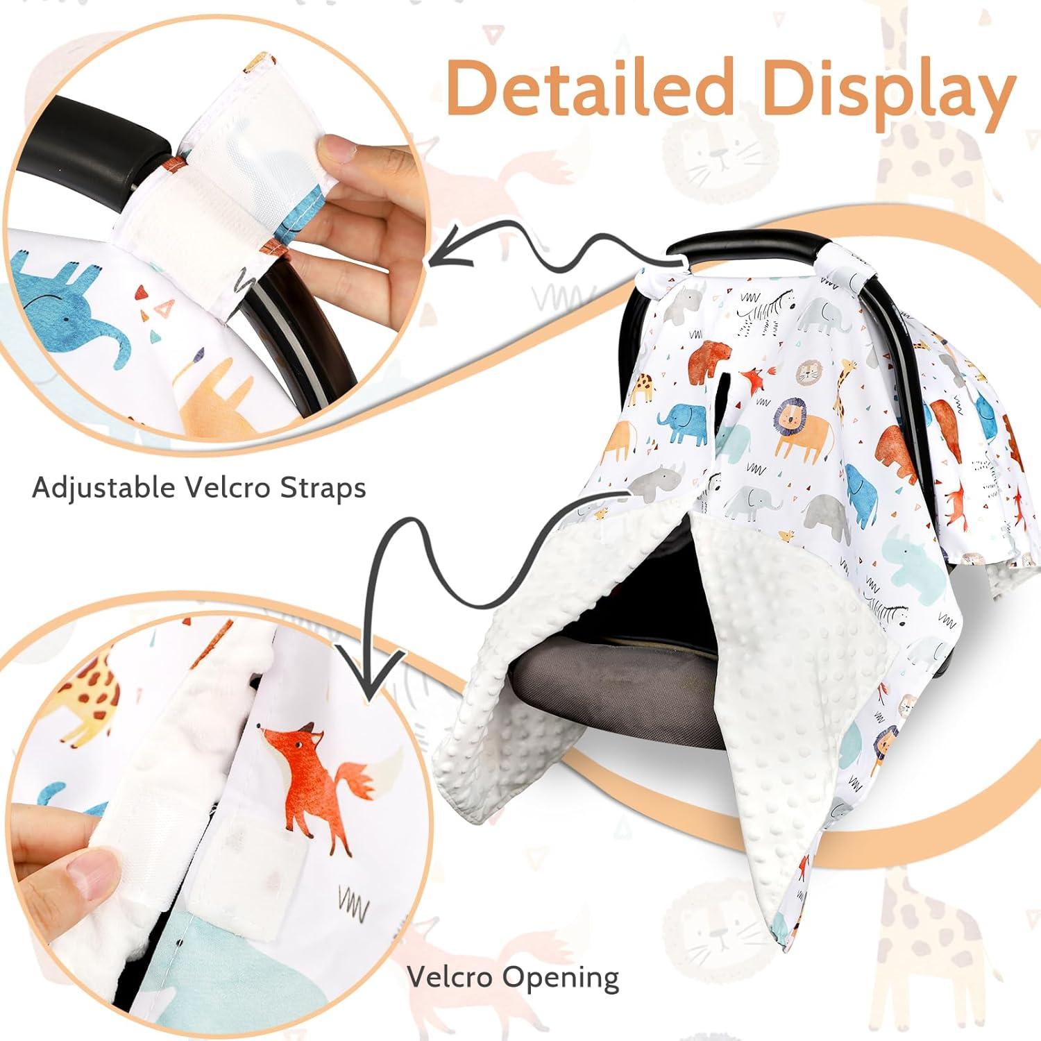 Funda de Asiento de Coche Man Fai Sky para Bebé Animales