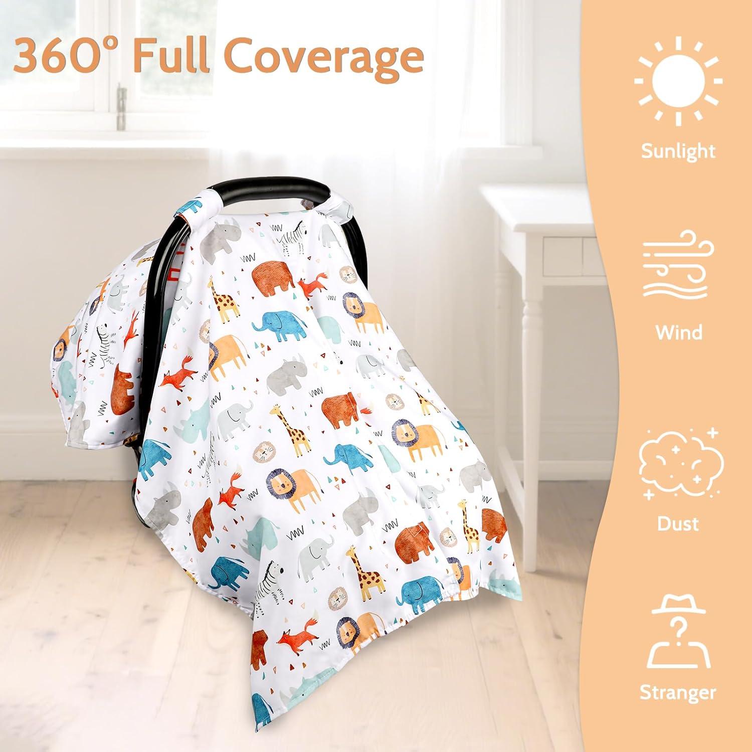 Funda de Asiento de Coche Man Fai Sky para Bebé Animales