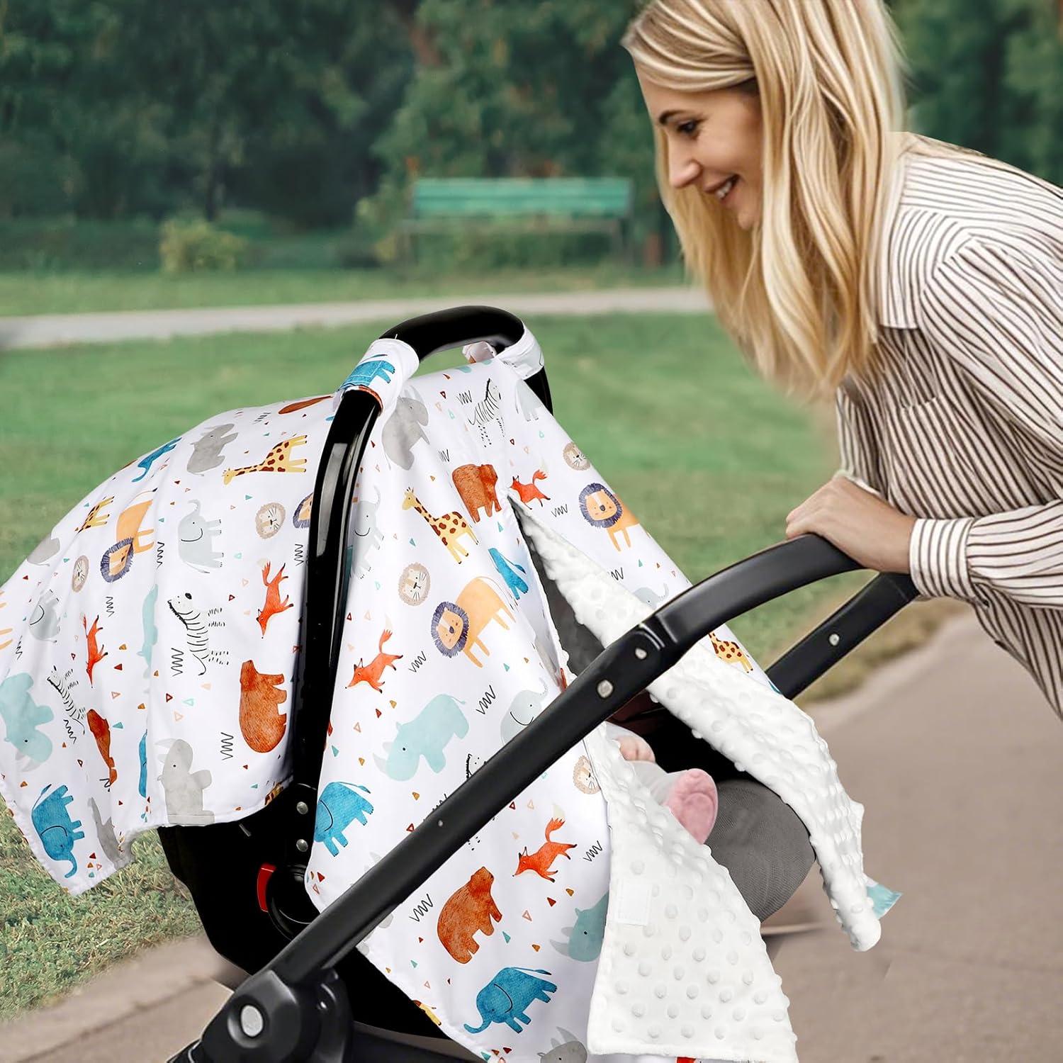 Funda de Asiento de Coche Man Fai Sky para Bebé Animales