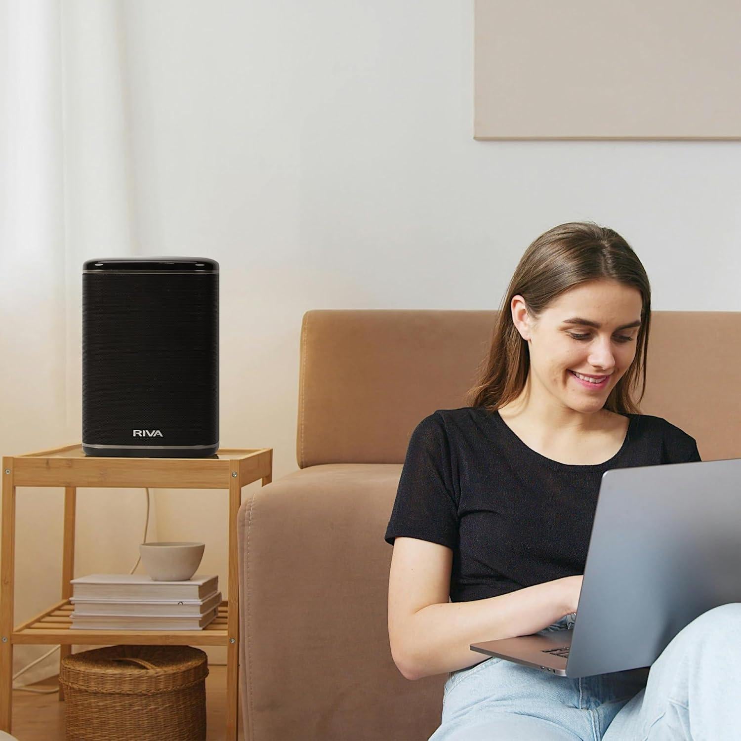 Altavoz RIVA Arena Hi-Fi Bluetooth 50W Multiroom Negro
