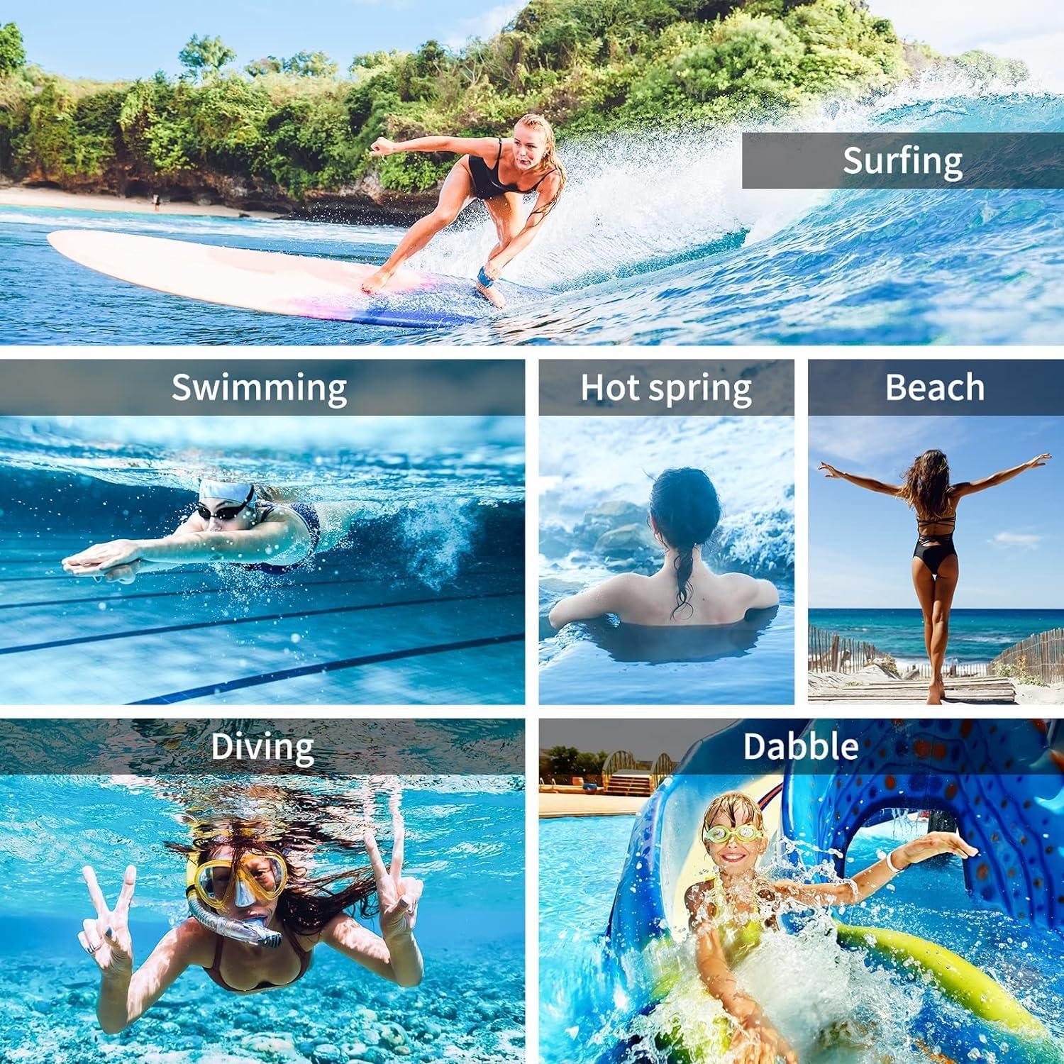 SYNCWIRE Funda Impermeable Universal IPX8 para Teléfono 7"