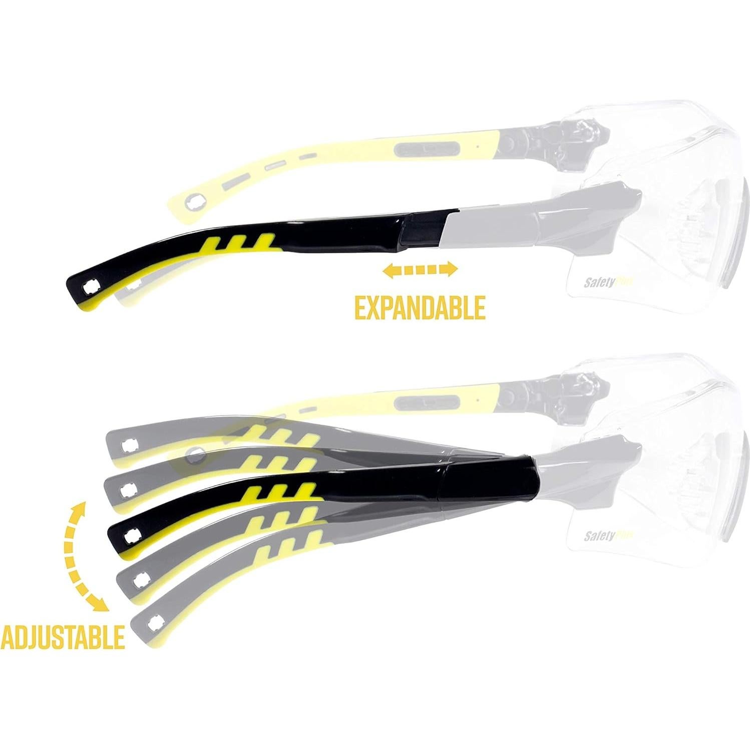 Gafas de Seguridad Anti-Niebla SPG801CL-AF, Lente Claro, UV380