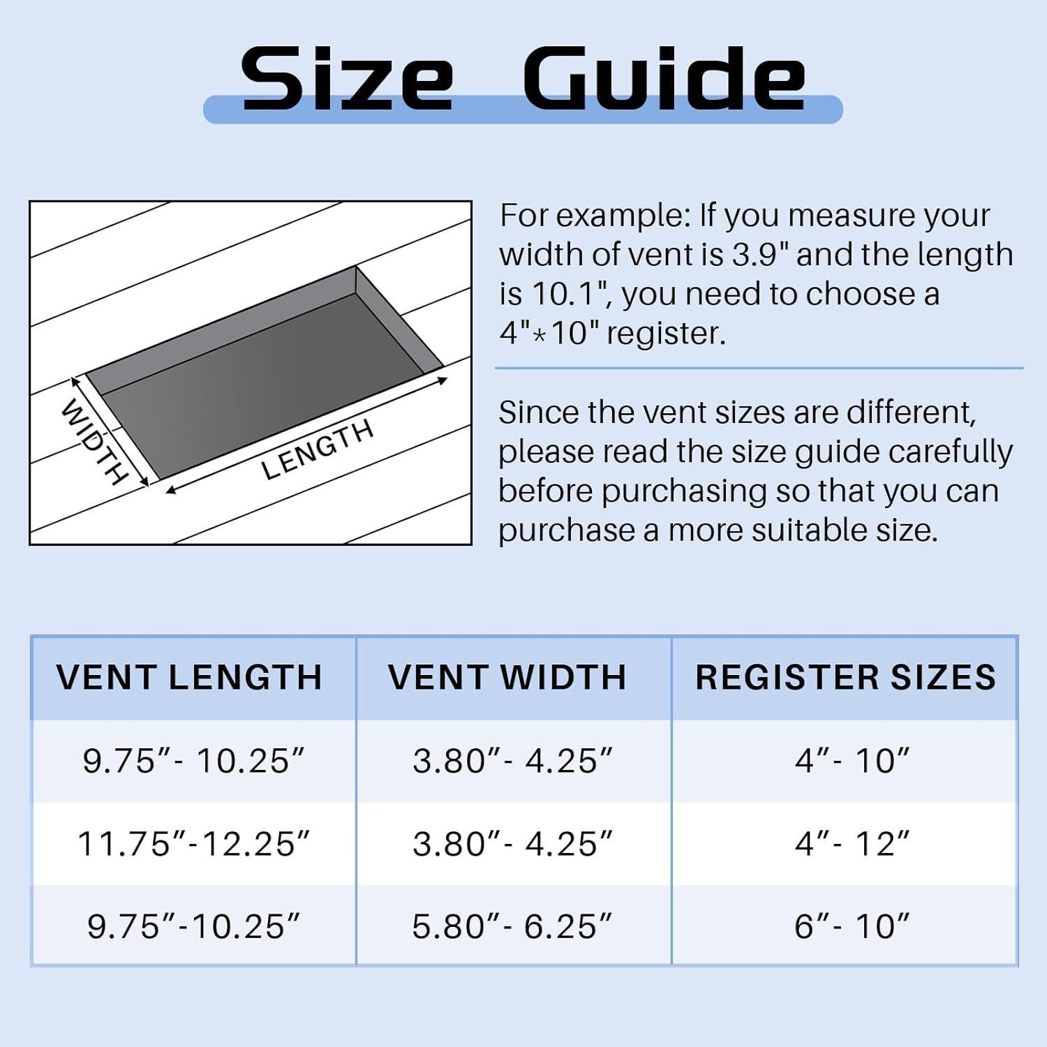 Juego de Rejillas de Piso Zonon 40 Pcs 10 x 25 cm Marrón