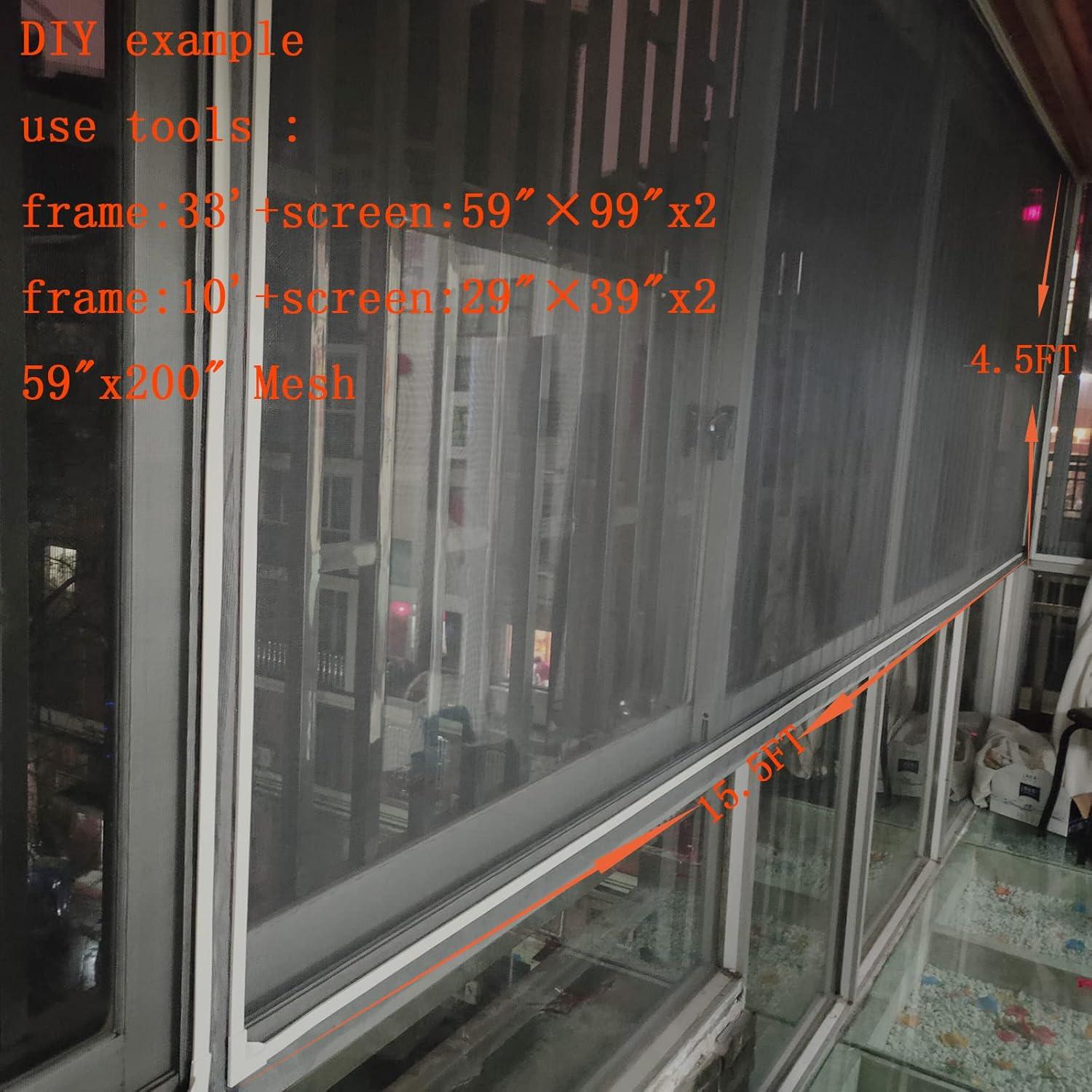 Kit Pantalla Ajustable Mosquitos ZemHome 500 cm Blanco