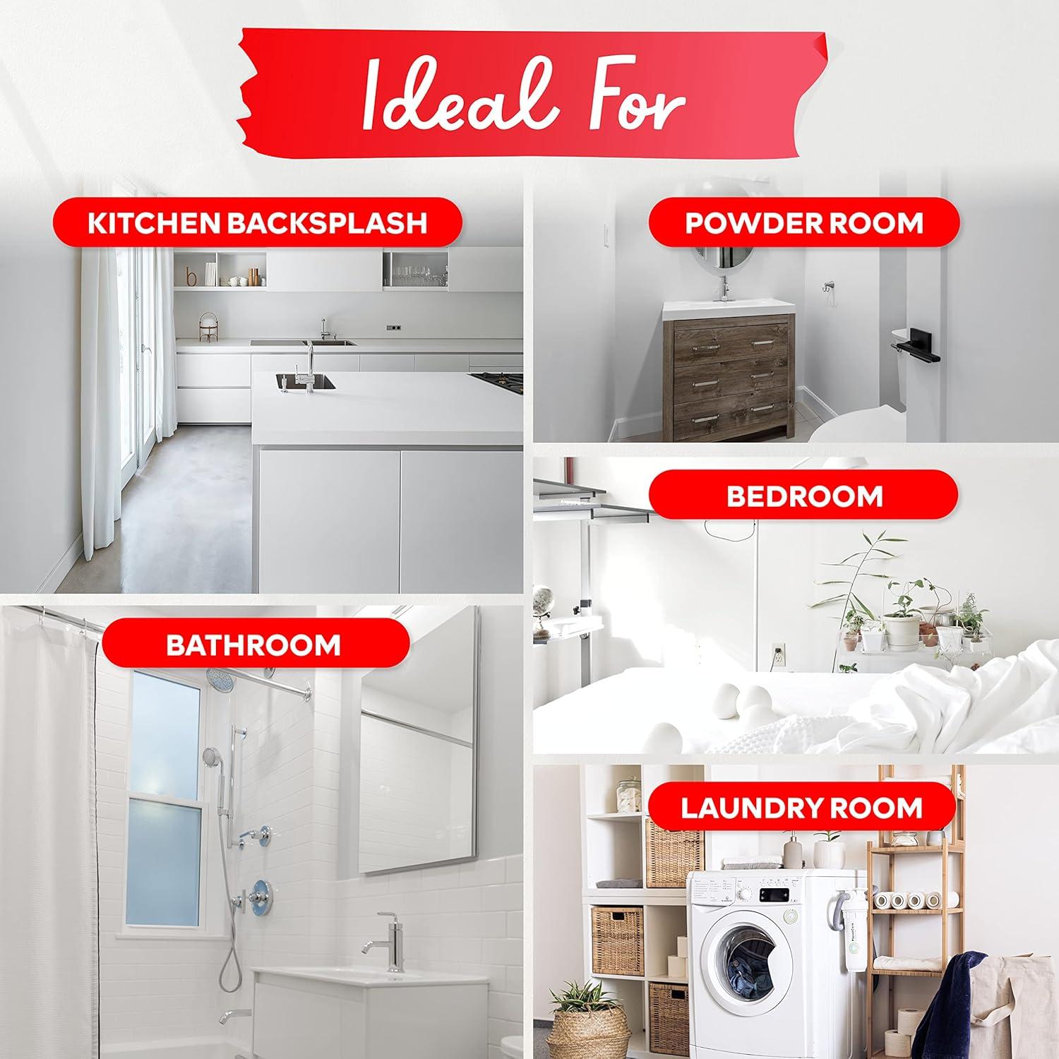 Azulejos Adhesivos XFasten 10pcs 30.48x30.48cm Teal Brillante