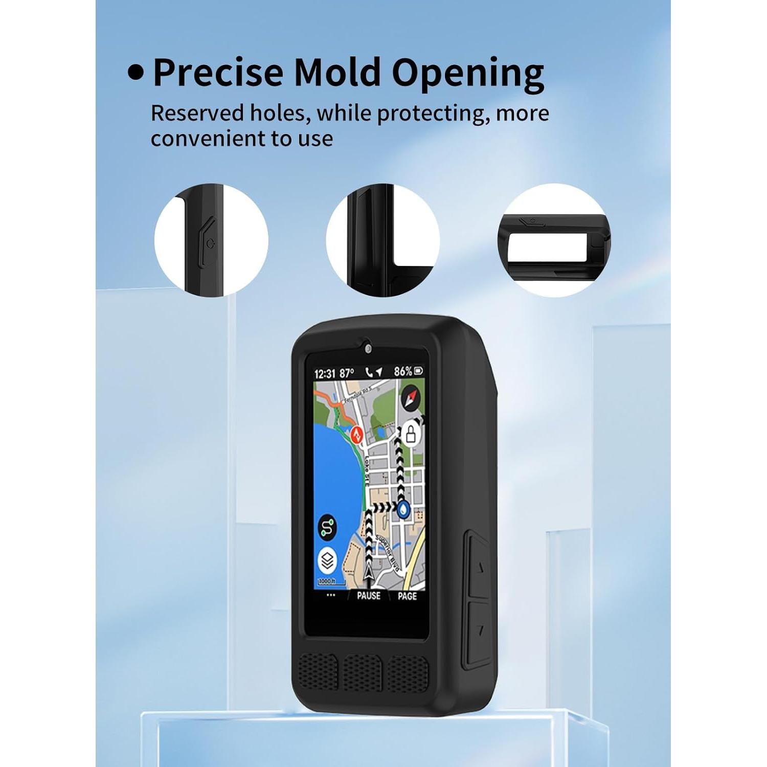 Funda Protectora UYRUREL para Wahoo ELEMNT ROAM V3 GPS Ciclismo