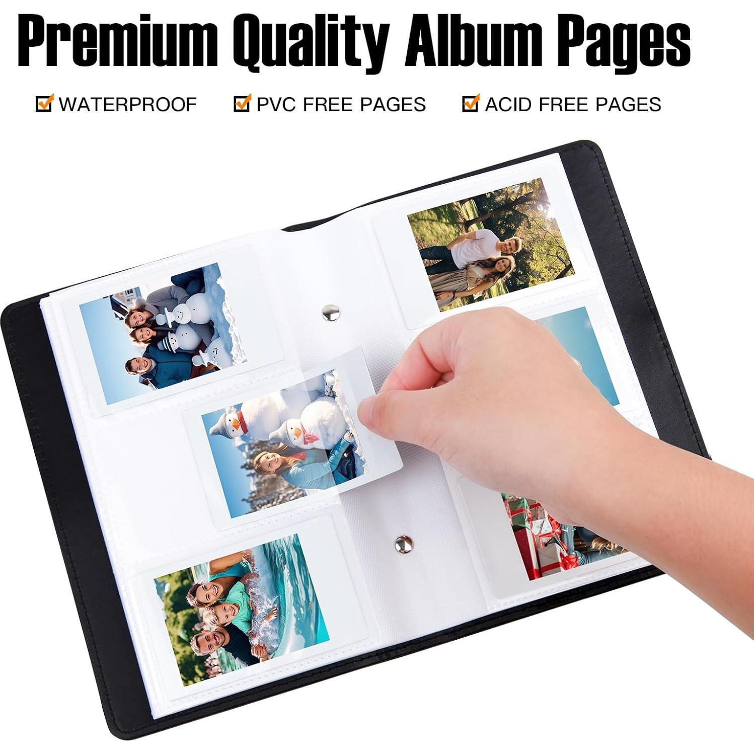 Álbum de Fotos 156 Bolsillos Veicevol para Fujifilm Polaroid