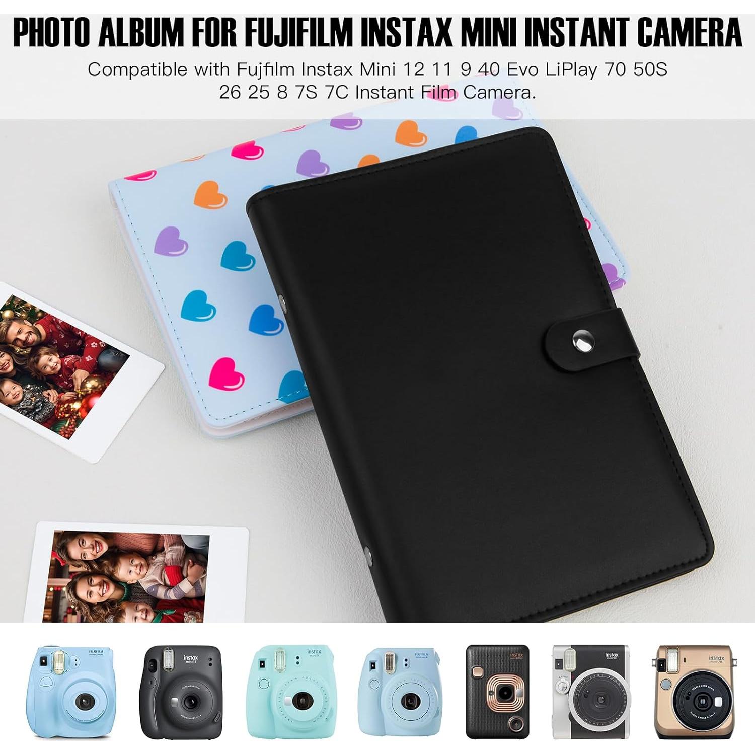 Álbum de Fotos 156 Bolsillos Veicevol para Fujifilm Polaroid