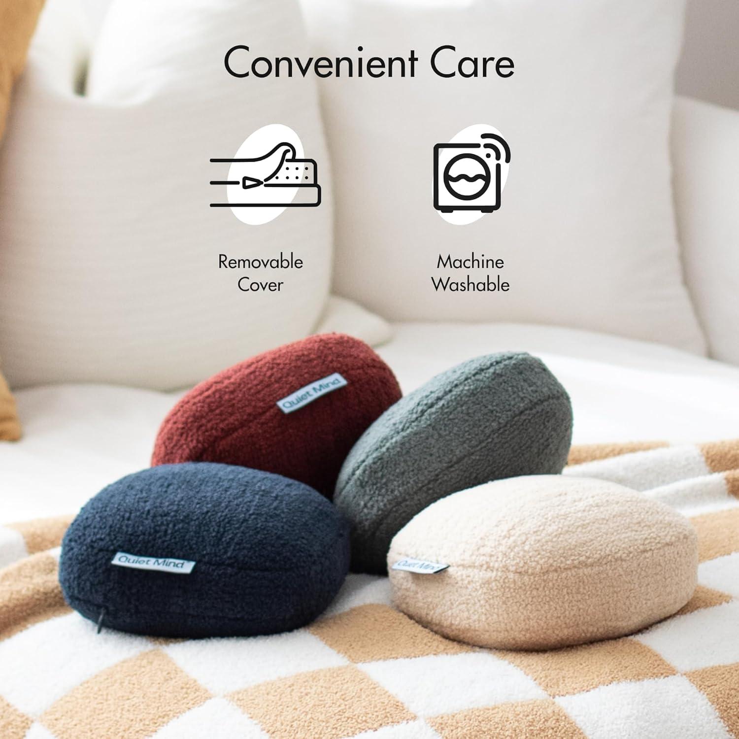 Almohada con peso Quiet Mind Pequeña 2.72 kg Verde Agave