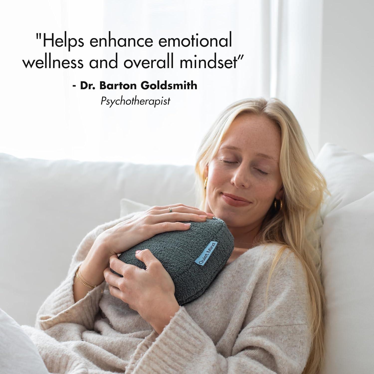 Almohada con peso Quiet Mind Pequeña 2.72 kg Verde Agave