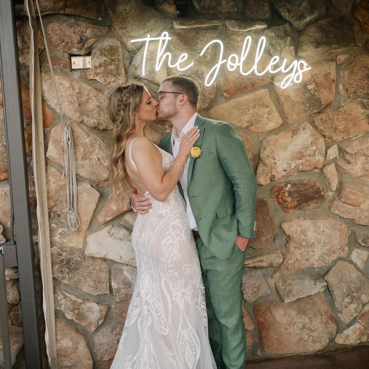 Letrero de Neón Personalizado YOSLEDUP 25-152 cm LED Decorativo