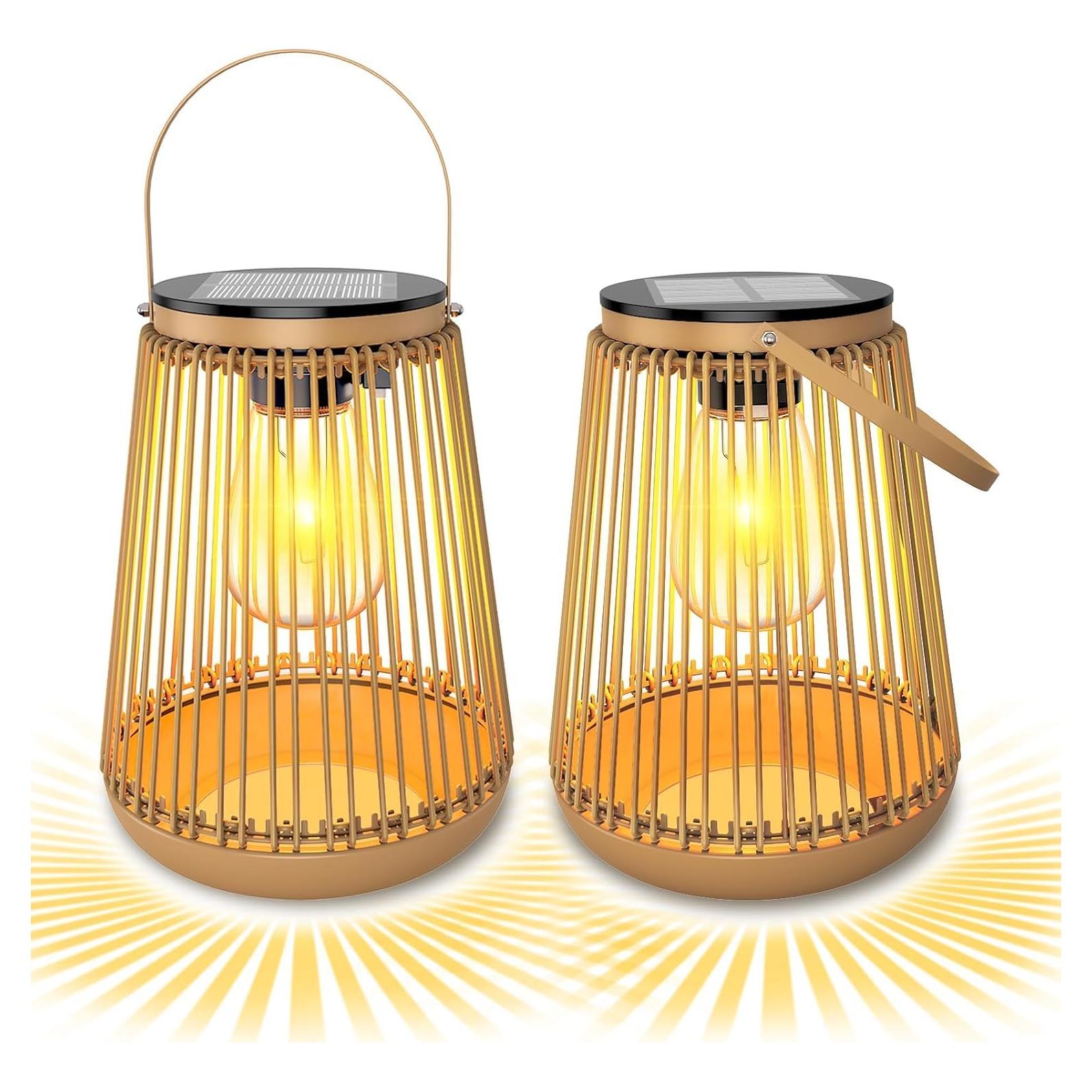 Linternas Solares Impermeables KagoLing - Paquete de 2