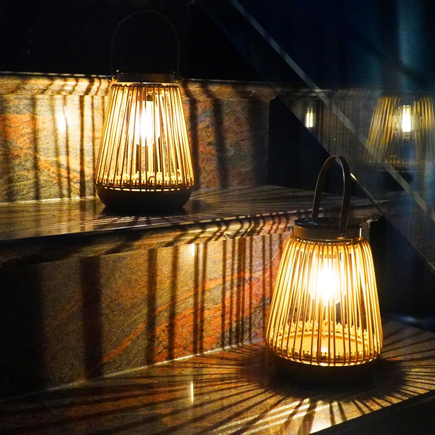 Linternas Solares Impermeables KagoLing - Paquete de 2