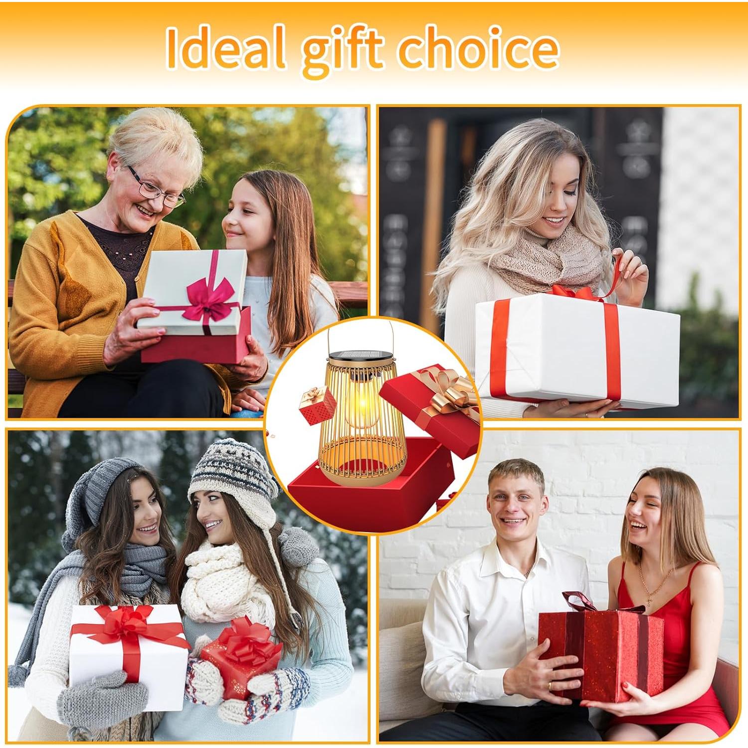 Linternas Solares Impermeables KagoLing - Paquete de 2