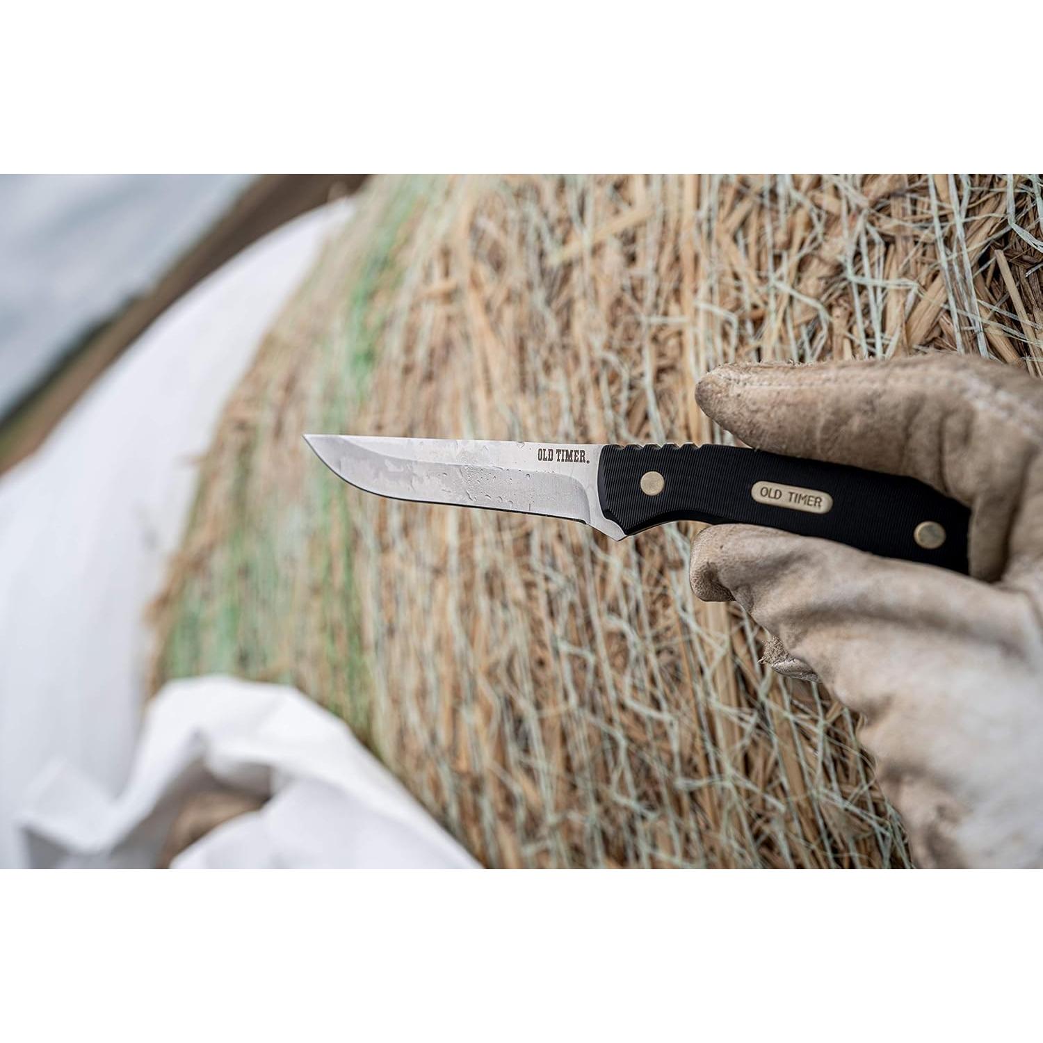 Cuchillo Fijo Old Timer OT 993 de Acero Inoxidable 20.32 cm