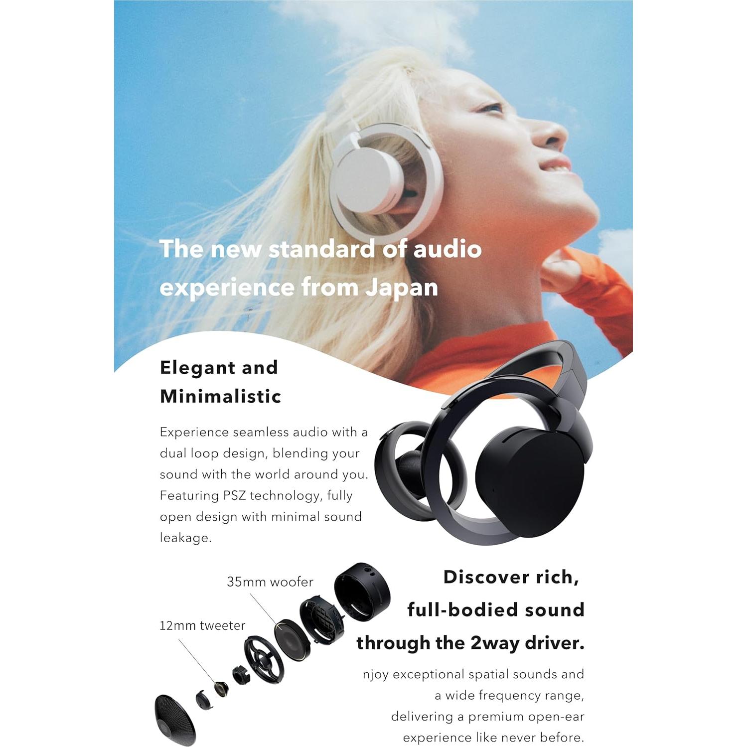 Auriculares Inalámbricos nwm ONE Gris Oscuro | Bluetooth 5.3 | 20h Batería