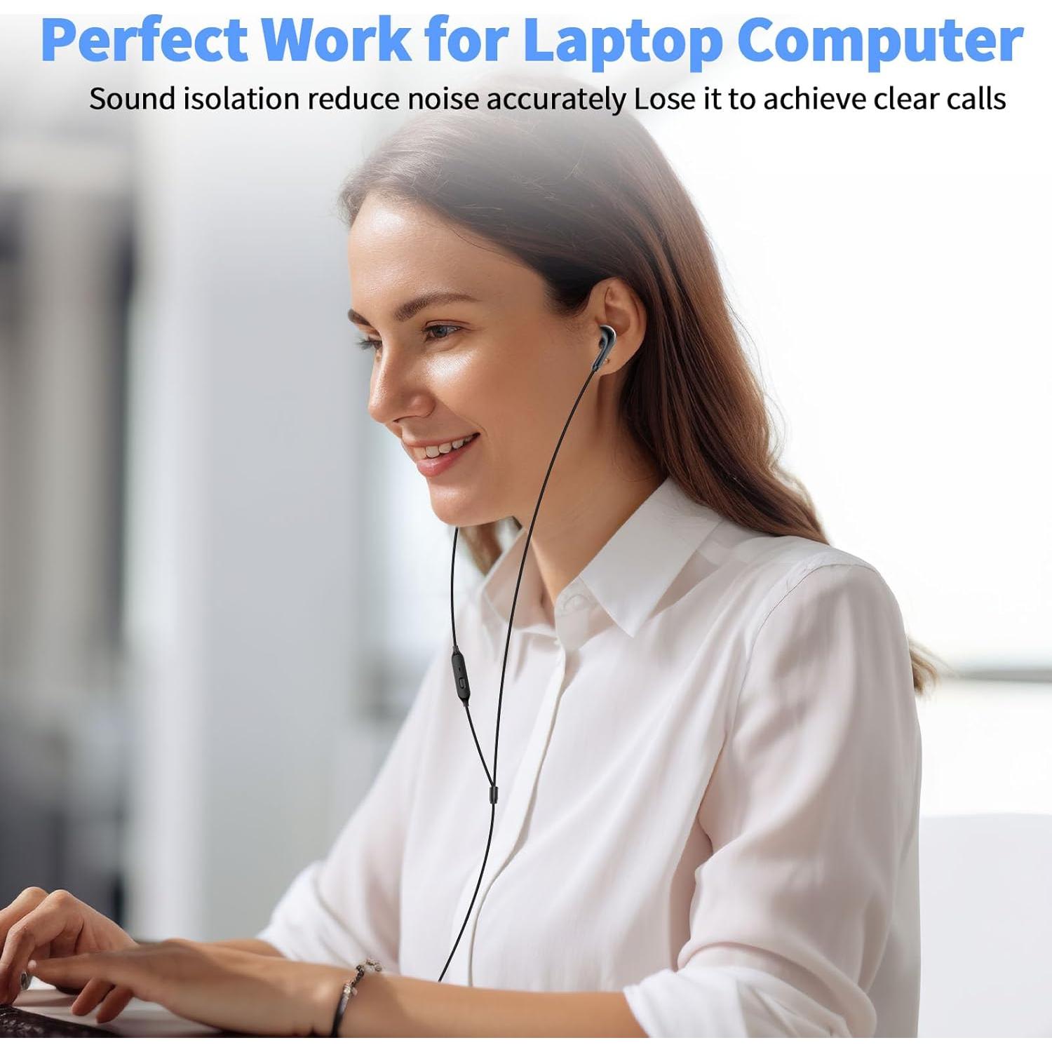 Auriculares con cable AIAUXAI AlAUXAI00092 HiFi 3.5mm Negro