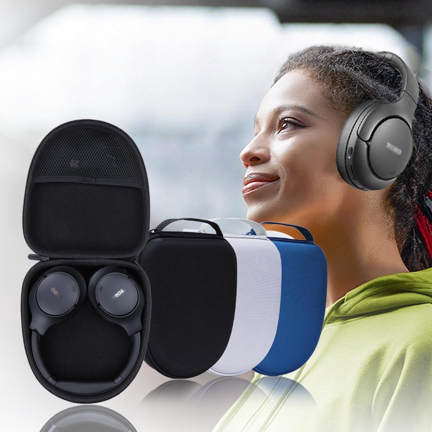 Funda Dura Lebakort para Auriculares TOZO HT2 y Otros