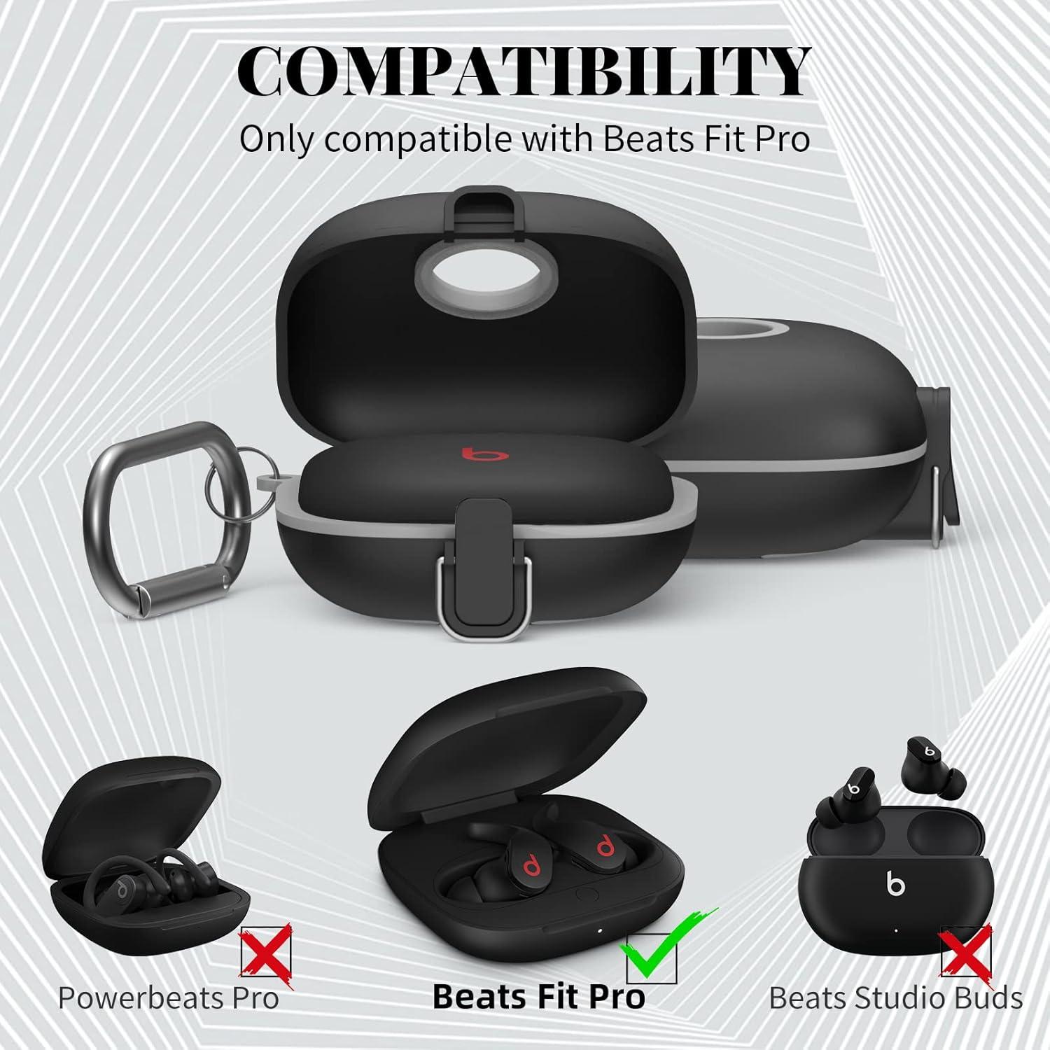 Funda de bloqueo WOFRO para Beats Fit Pro - TPU Negro