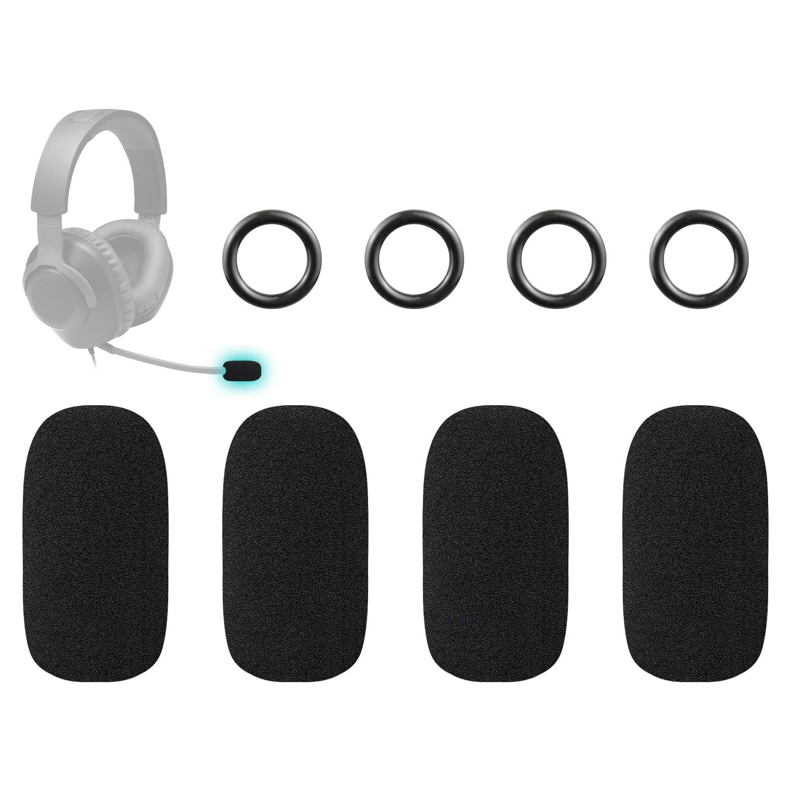 Funda de Micrófono SOULWIT para Auriculares JBL Quantum - Negro