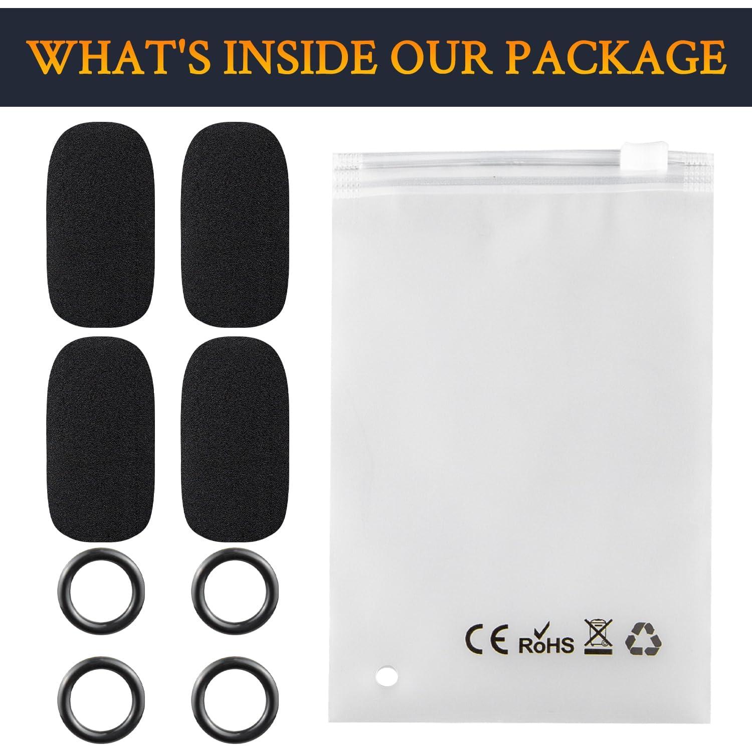 Funda de Micrófono SOULWIT para Auriculares JBL Quantum - Negro