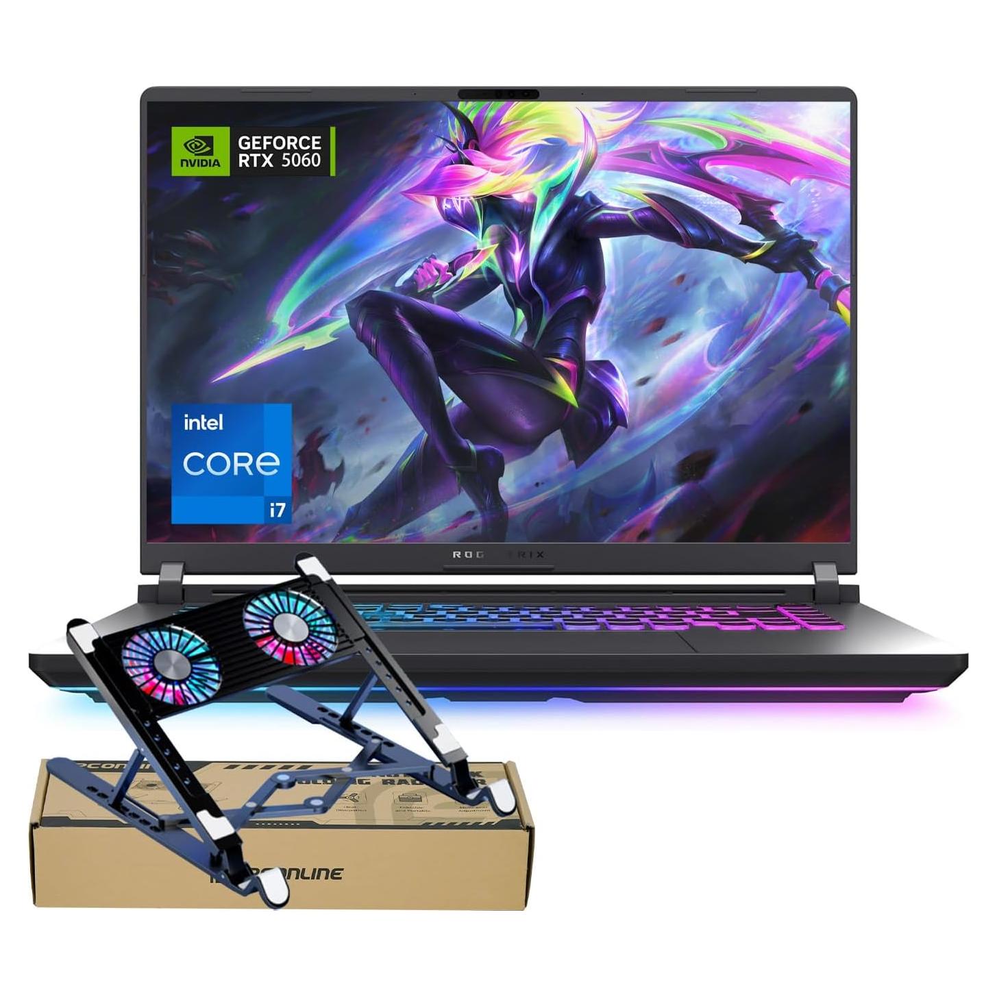 Laptop para Juegos ASUS ROG Strix G16, Intel i7, 16GB RAM, 1TB SSD