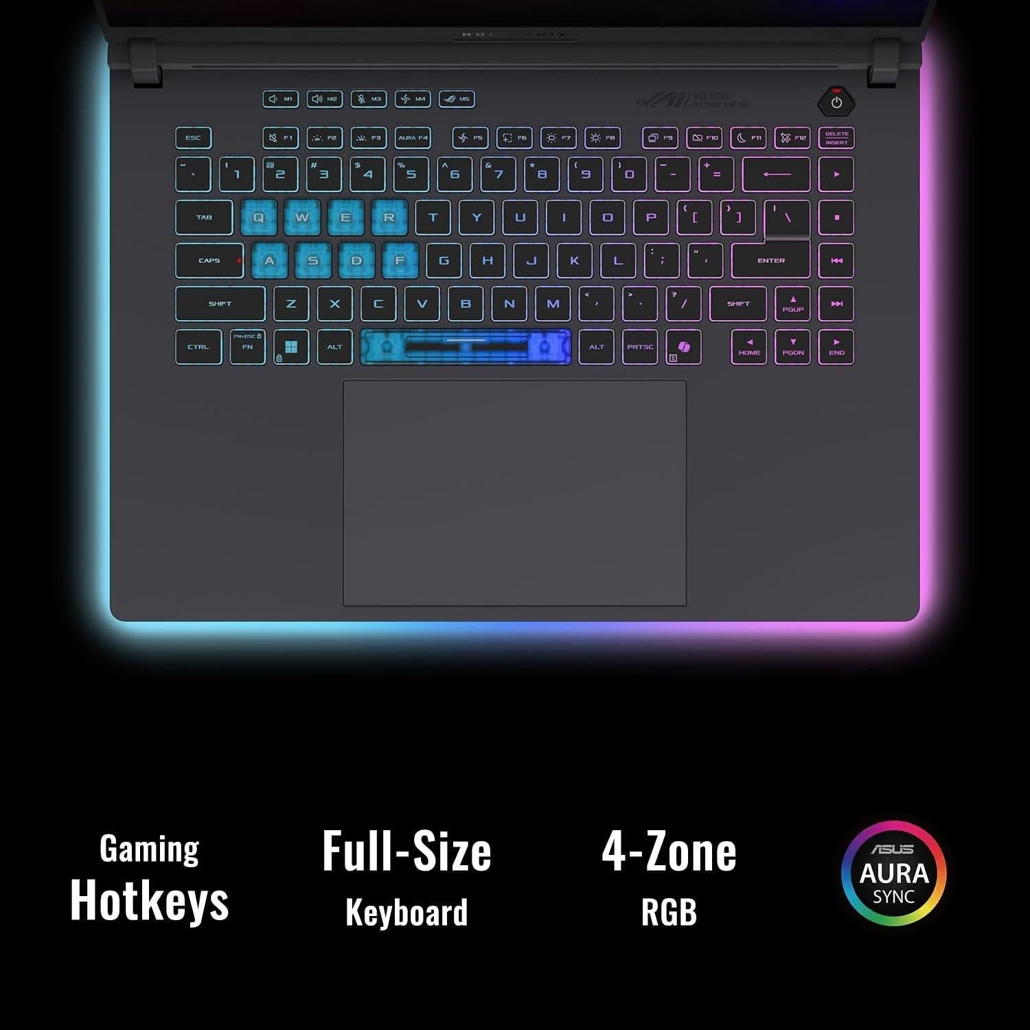 Laptop para Juegos ASUS ROG Strix G16, Intel i7, 16GB RAM, 1TB SSD