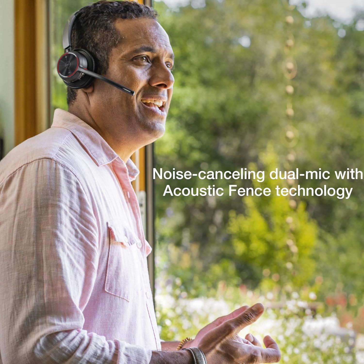 Auricular Mono Inalámbrico Bluetooth Poly Voyager 4310 UC USB-A