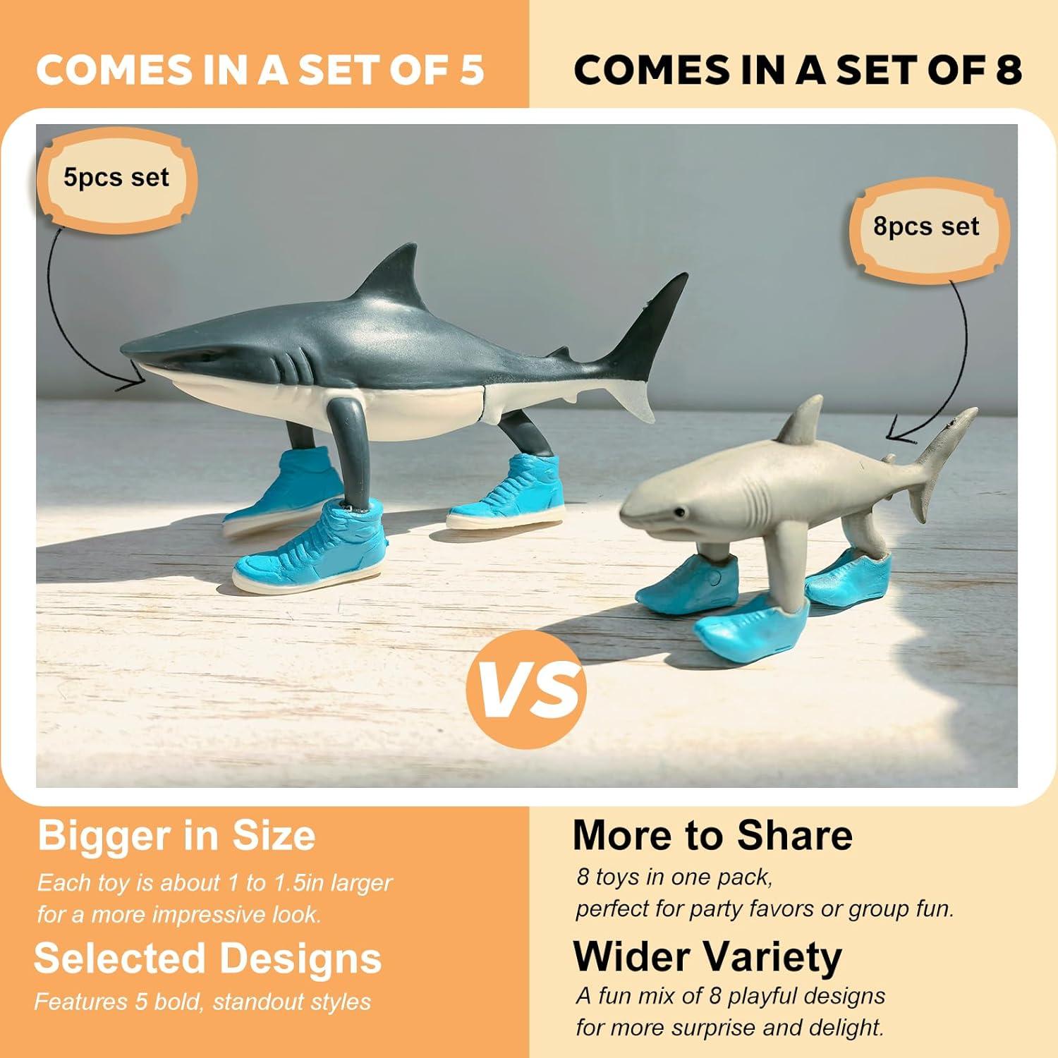 Figuras de Juguete 3D Eanjia Mix Italian Brainrot 17.78 cm - 5 Pcs