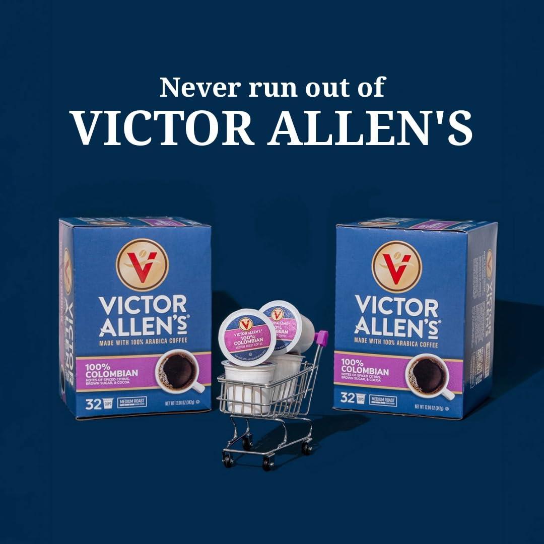 Café Espresso Tostado Victor Allen - 32 Cápsulas para Keurig