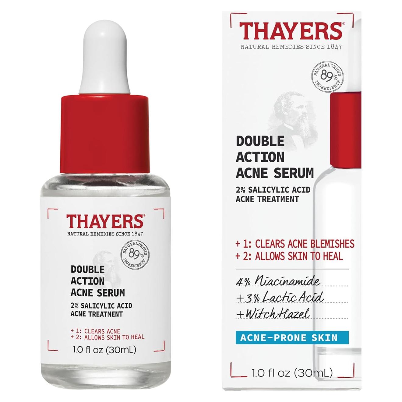 Suero Facial Antiacné Thayers 29.57 ml - 2% Ácido Salicílico