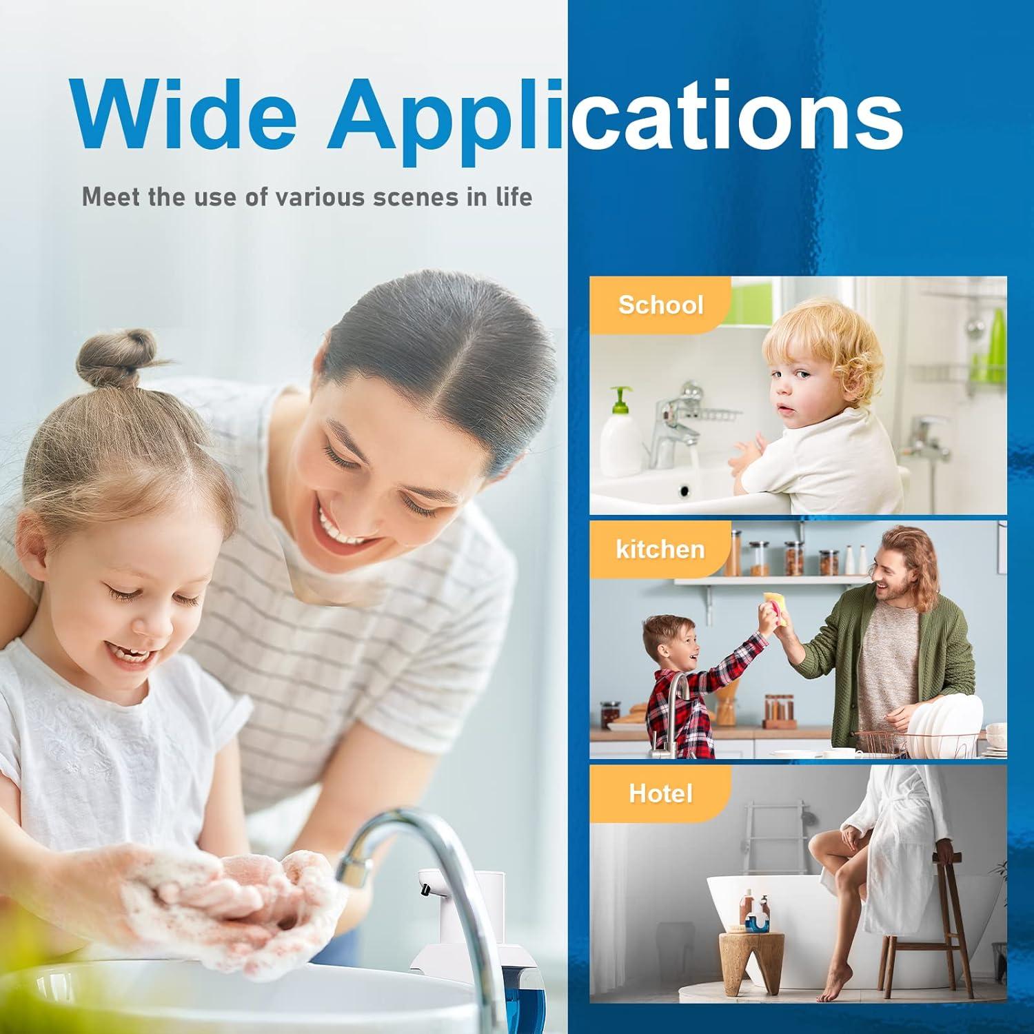 Dispensador de Jabón Automático Amyzavls 420ml Sensor Infrarrojo