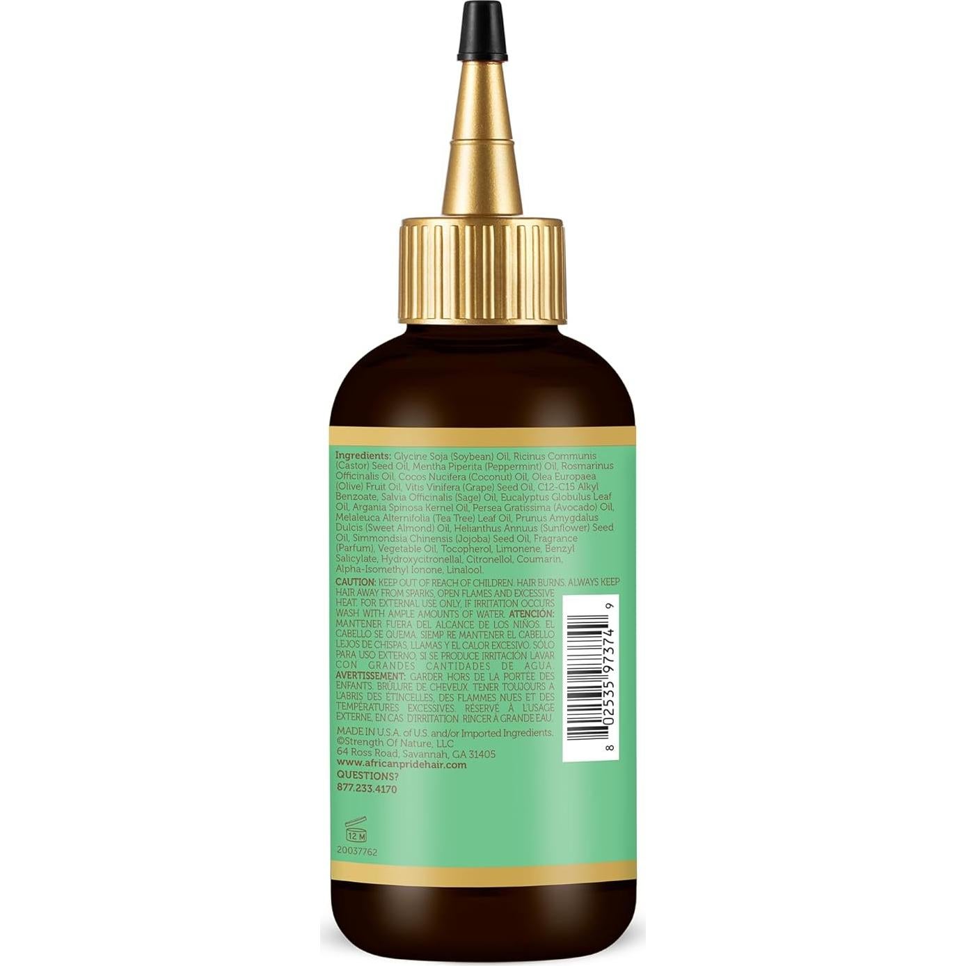 Aceite Fortalecedor de Cabello African Pride - 3x118ml