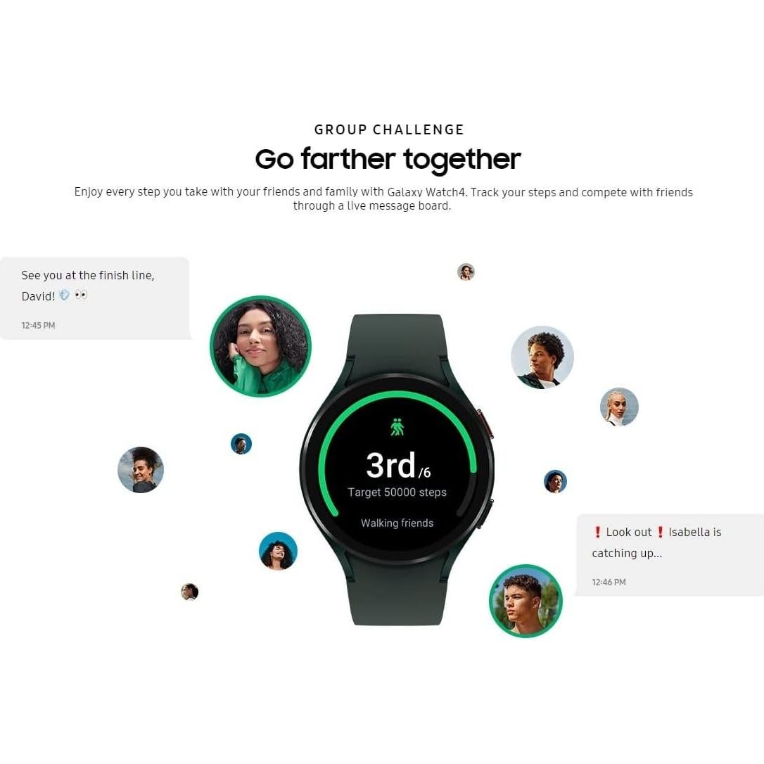 Reloj Inteligente Samsung Galaxy Watch4 44mm GPS Negro Renovado