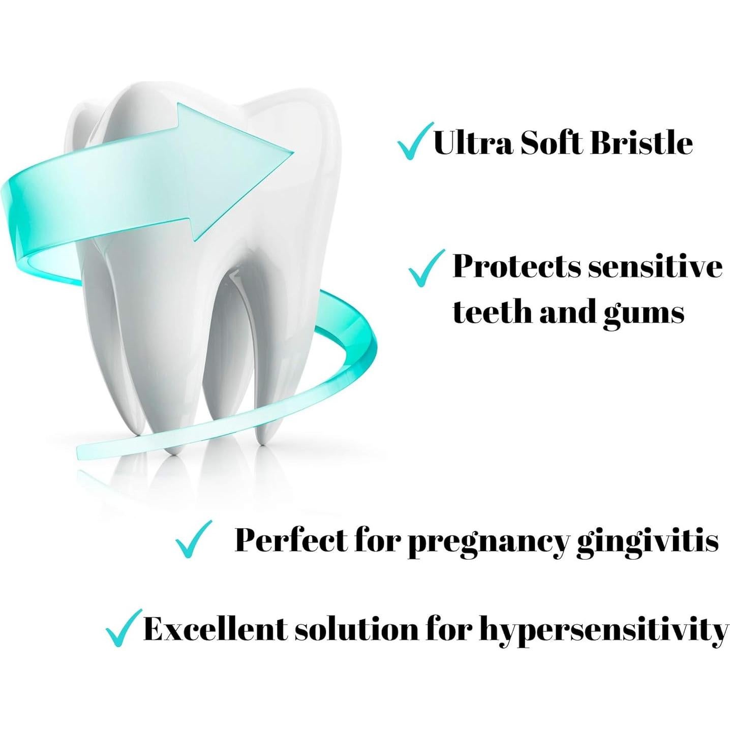 Cepillo de dientes extra suave Wimolek - 2 unidades con 20,000 cerdas