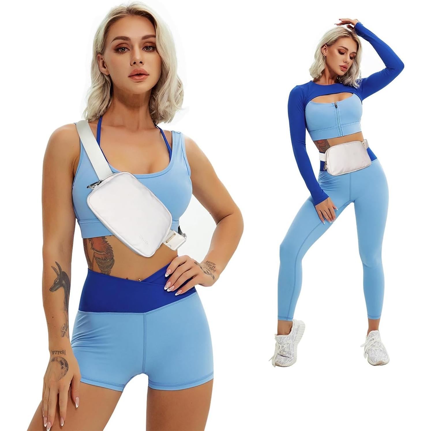 Riñonera Unisex MELCOU Beige - Bolsa de Cintura Ajustable 220g