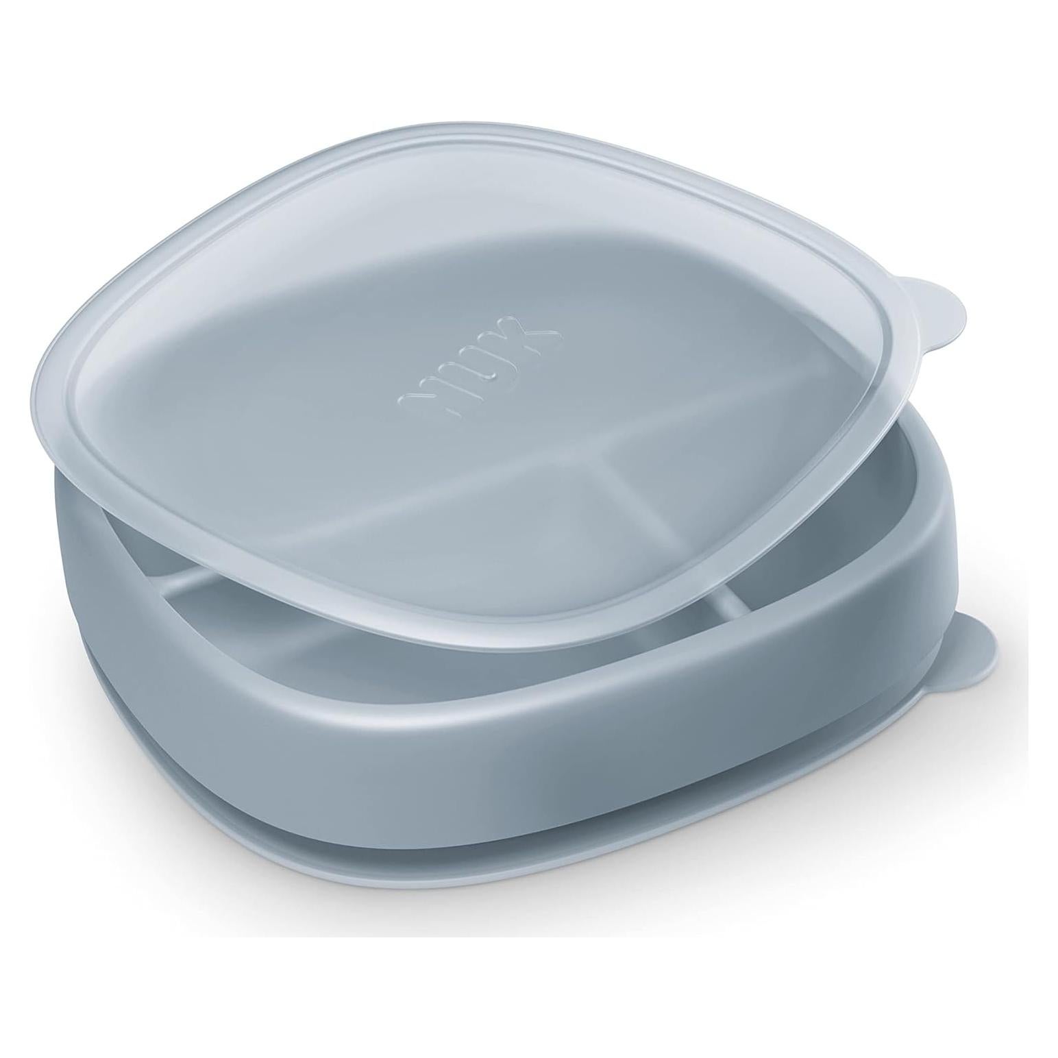 Plato de Succión NUK por Naturaleza con Tapa a Prueba de Fugas