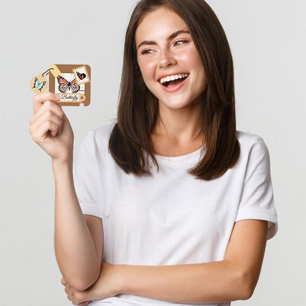 Troqueles de Corte DELORIGIN para Scrapbooking - 2 Juegos Etiquetas