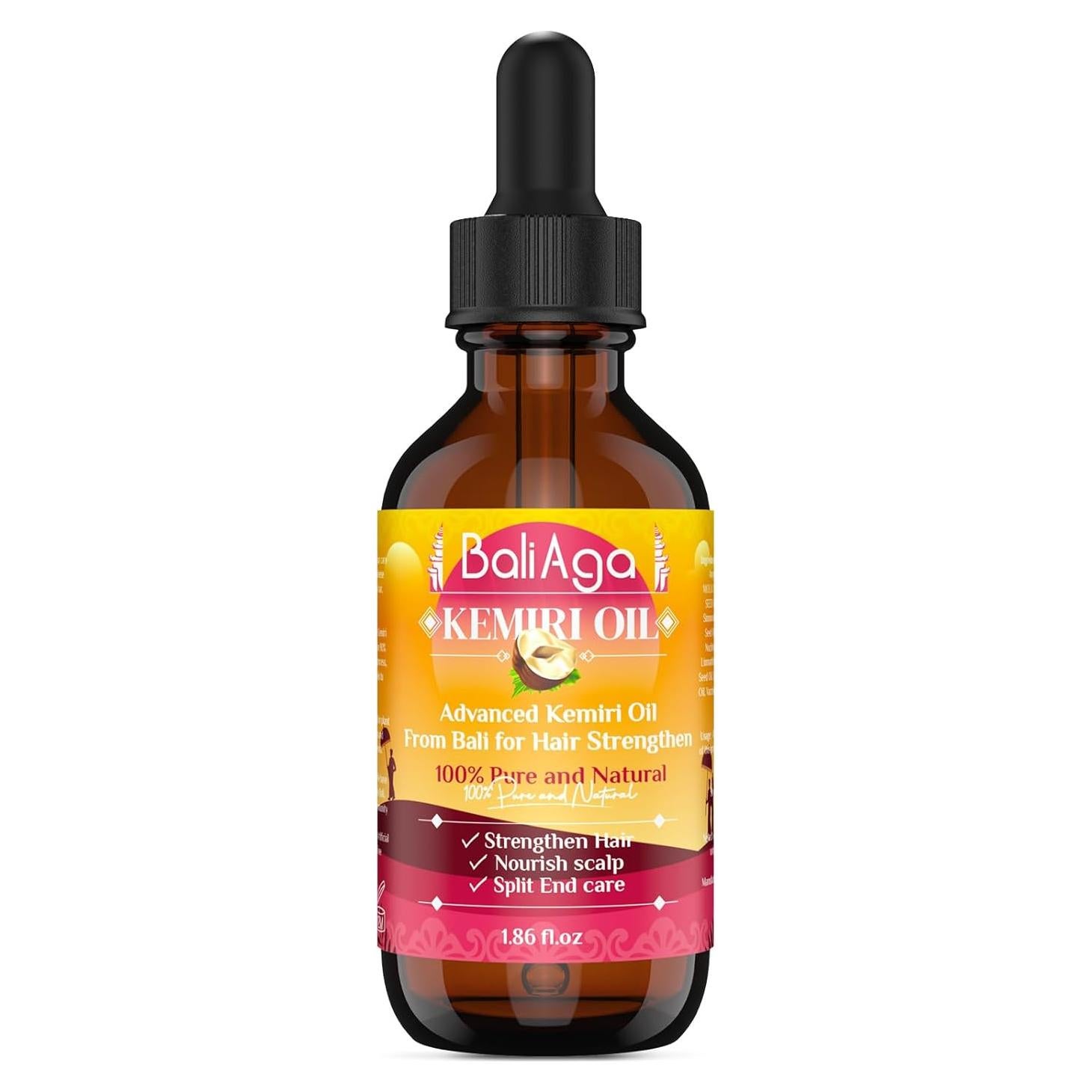 Aceite de Kemiri Bali Aga 117g - Fortalece e Hidrata Cabello