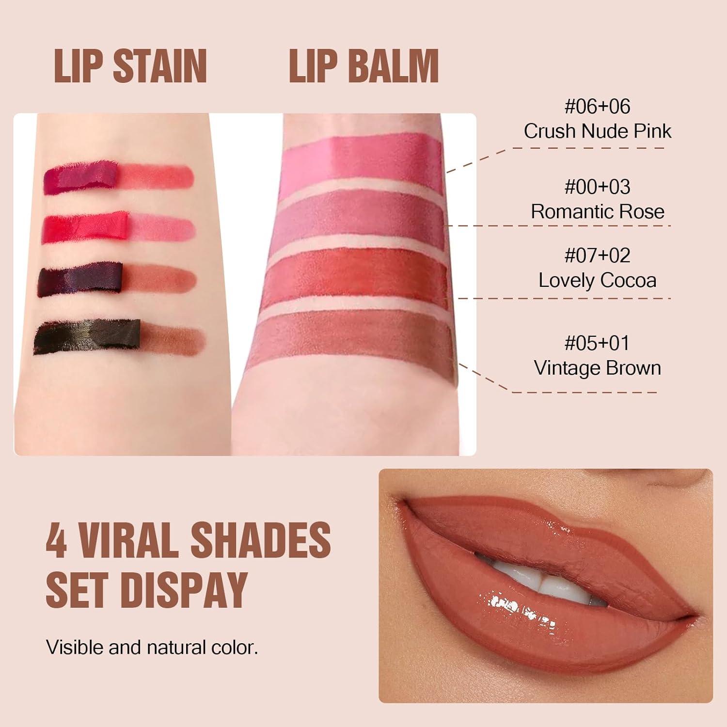 Conjunto Tinte para Labios Vevivia - Larga Duración y Balsamo