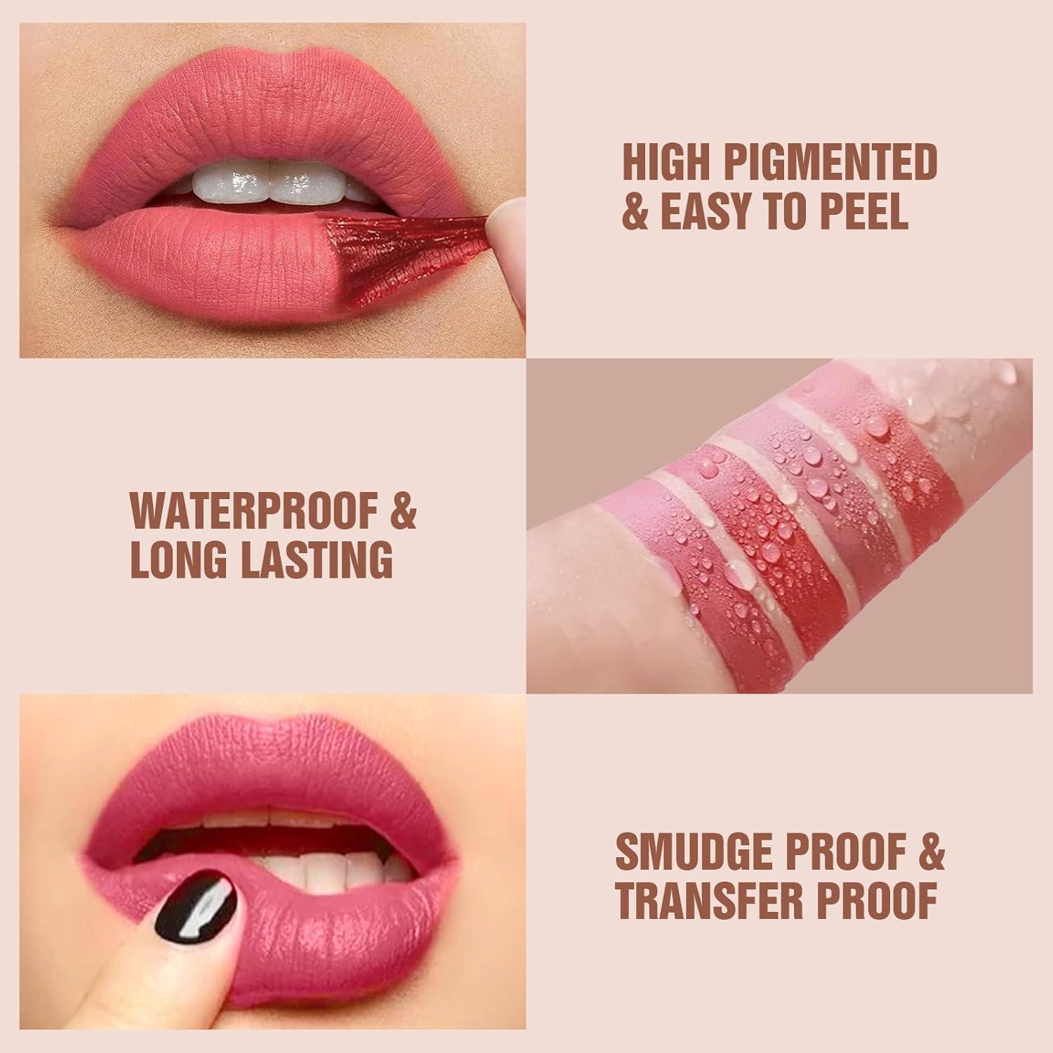 Conjunto Tinte para Labios Vevivia - Larga Duración y Balsamo