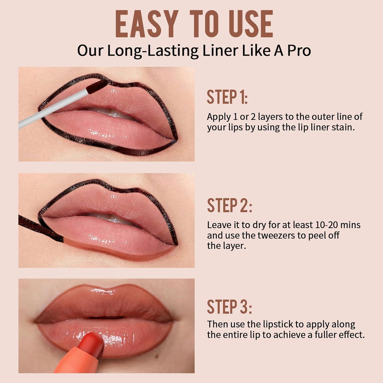 Conjunto Tinte para Labios Vevivia - Larga Duración y Balsamo