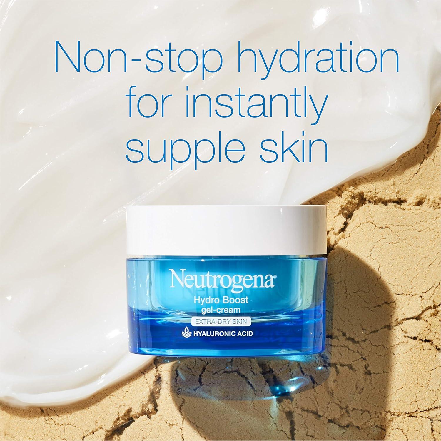 Neutrogena Hydro Boost Gel Hidratante Facial 50 ml + Limpiador 60 ml